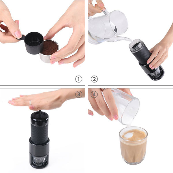 STARESSO Coffee Maker Red Dot Award Winner Portable Espresso Cappuccino Quick view 5