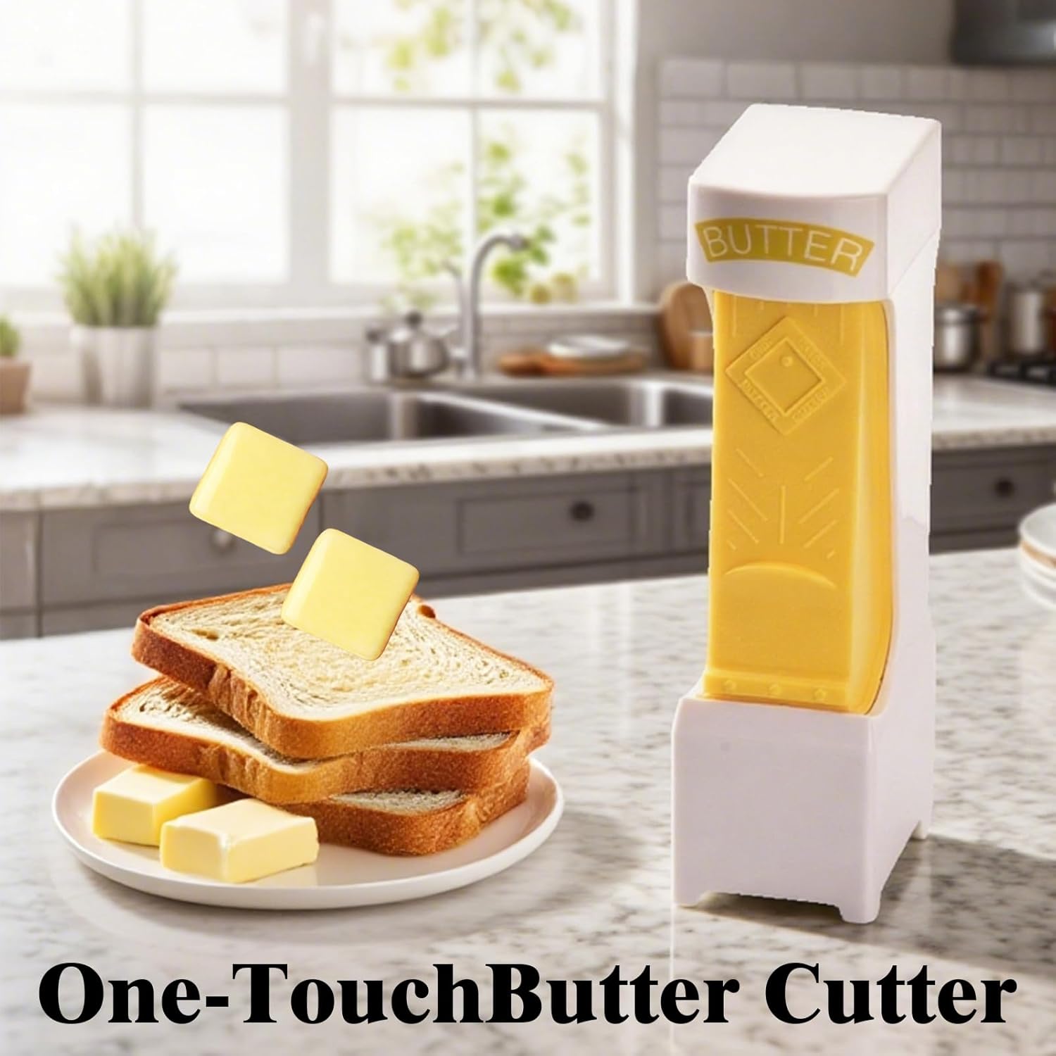 Butter Slicer for Pre-Sliced Butter & Cheese Cutter with Storage Container view 4