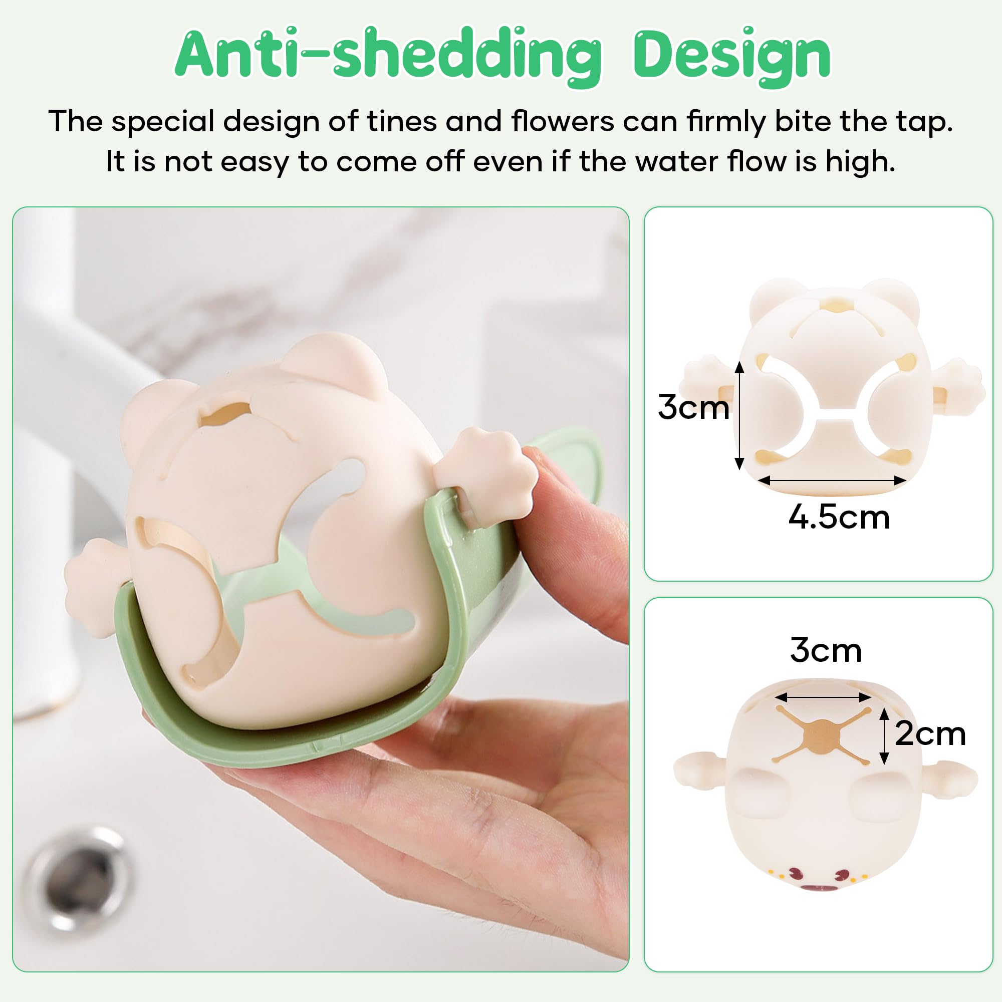 Cute Cartoon Faucet Extender for Kids – 14cm Water Flow Extension view 5