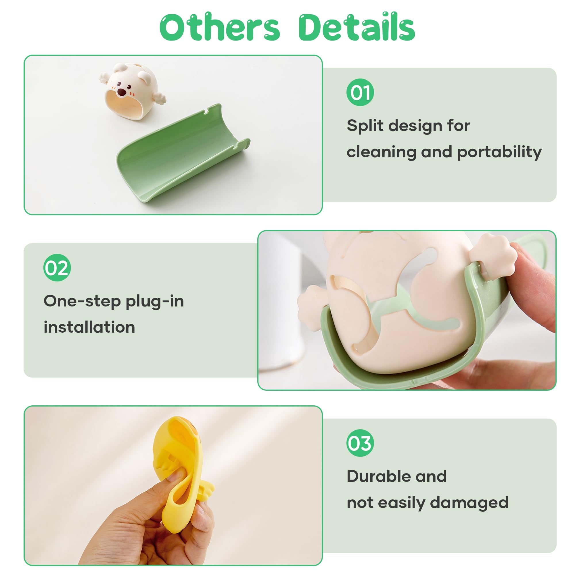Cute Cartoon Faucet Extender for Kids – 14cm Water Flow Extension view 7