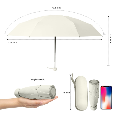 Mini Travel Umbrella – Compact Sun & Rain Protection for Women view 2