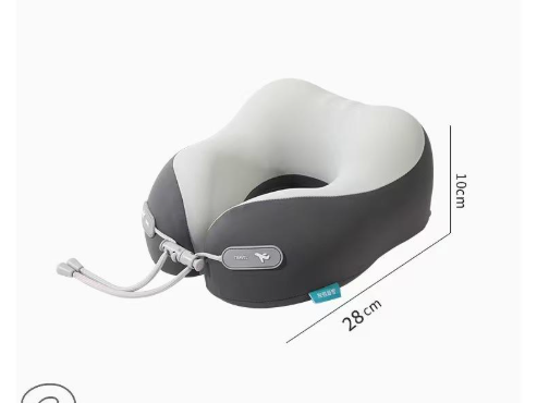 Cooling Memory Foam Neck Pillow for Travel-U-Shaped Ergonomic Travel Pillow view 5