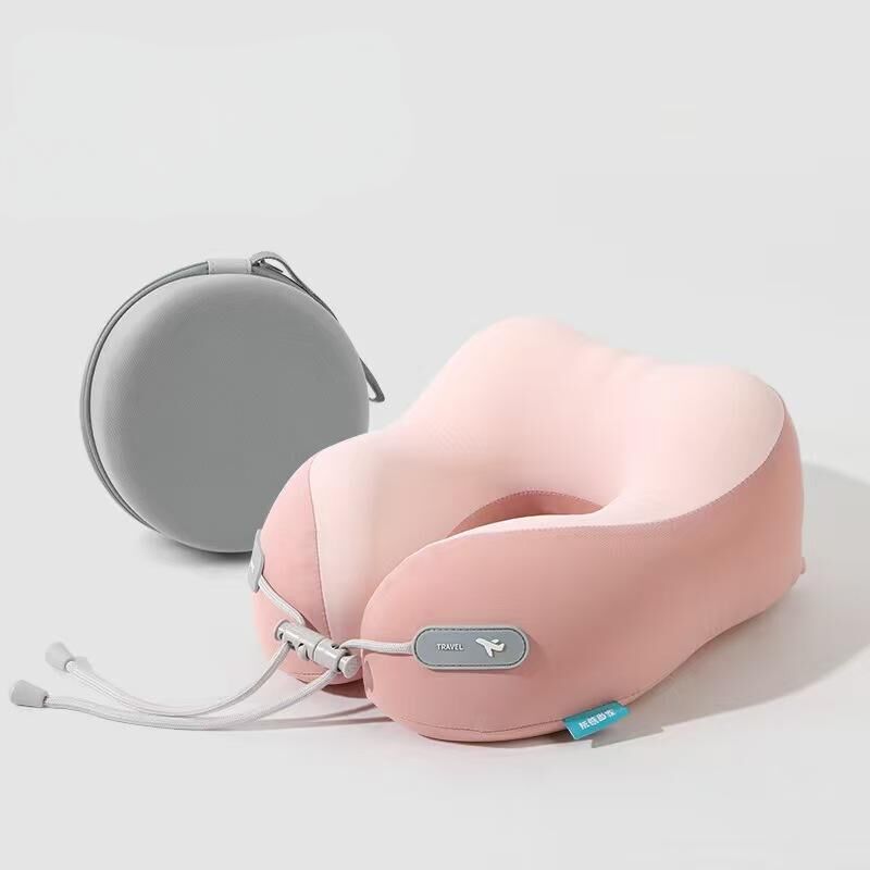 Cooling Memory Foam Neck Pillow for Travel-U-Shaped Ergonomic Travel Pillow view 8
