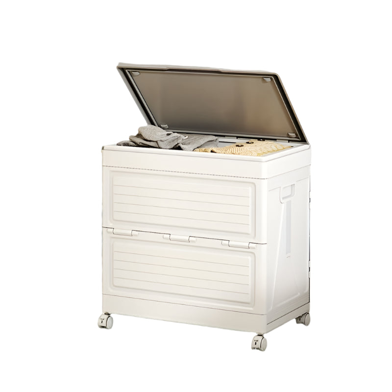 Outdoor Foldable Storage Box with Wheels view 2