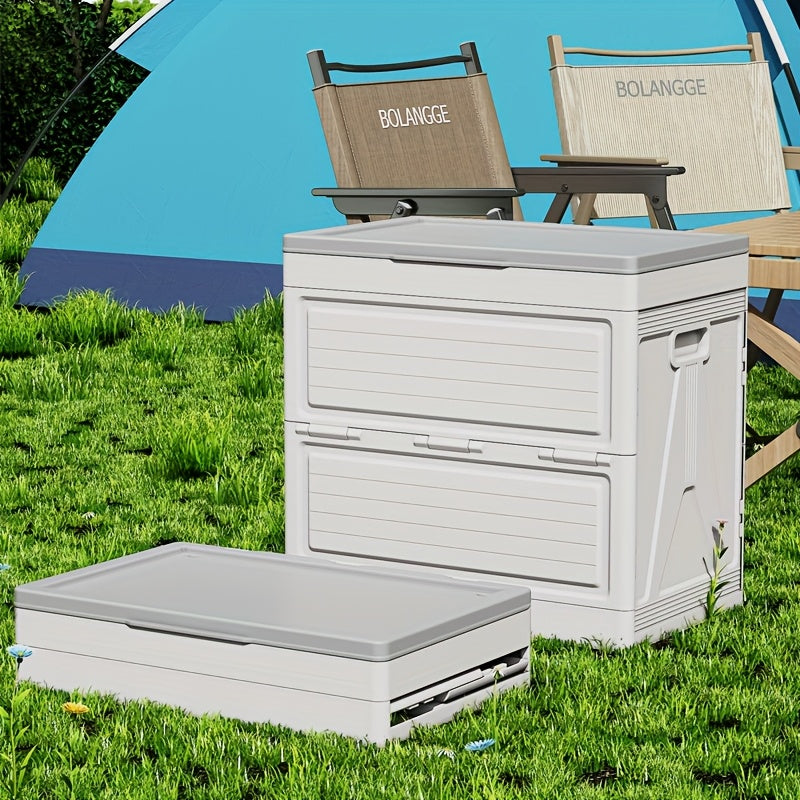 Outdoor Foldable Storage Box with Wheels view 5
