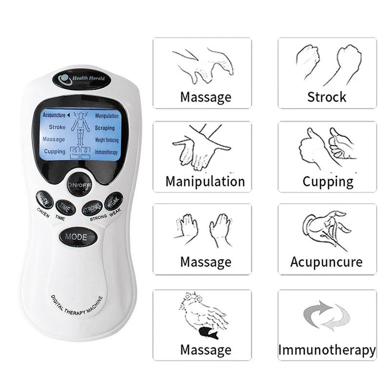 Electric EMS TENS Pulse Massager Pad view 3