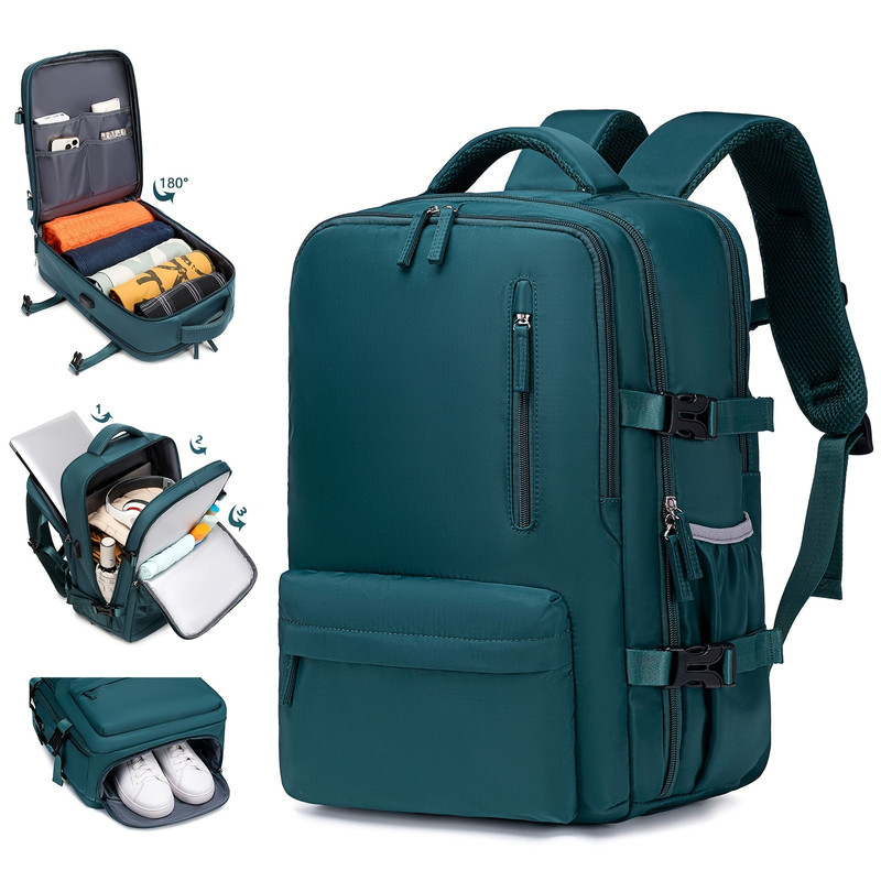 Large Capacity Travel Backpack with USB Charging view 2
