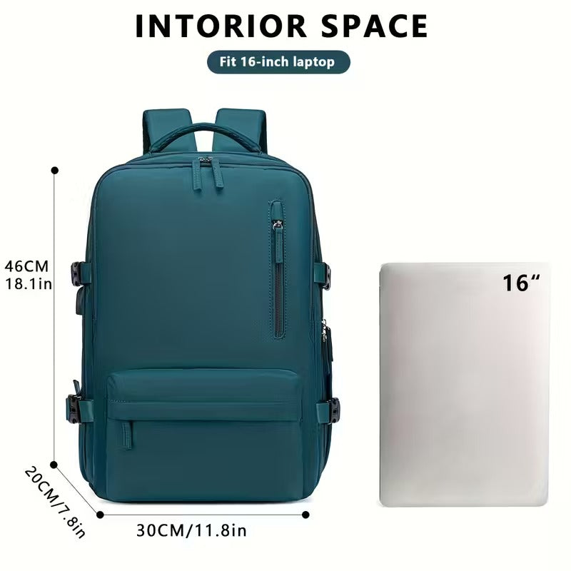Large Capacity Travel Backpack with USB Charging view 3