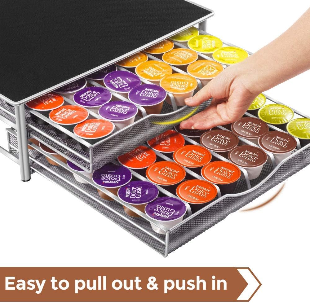 CARLA HOME K-Cup Coffee Pod Drawer for 72 Coffee Pods Storage for Home Kitchen view 3