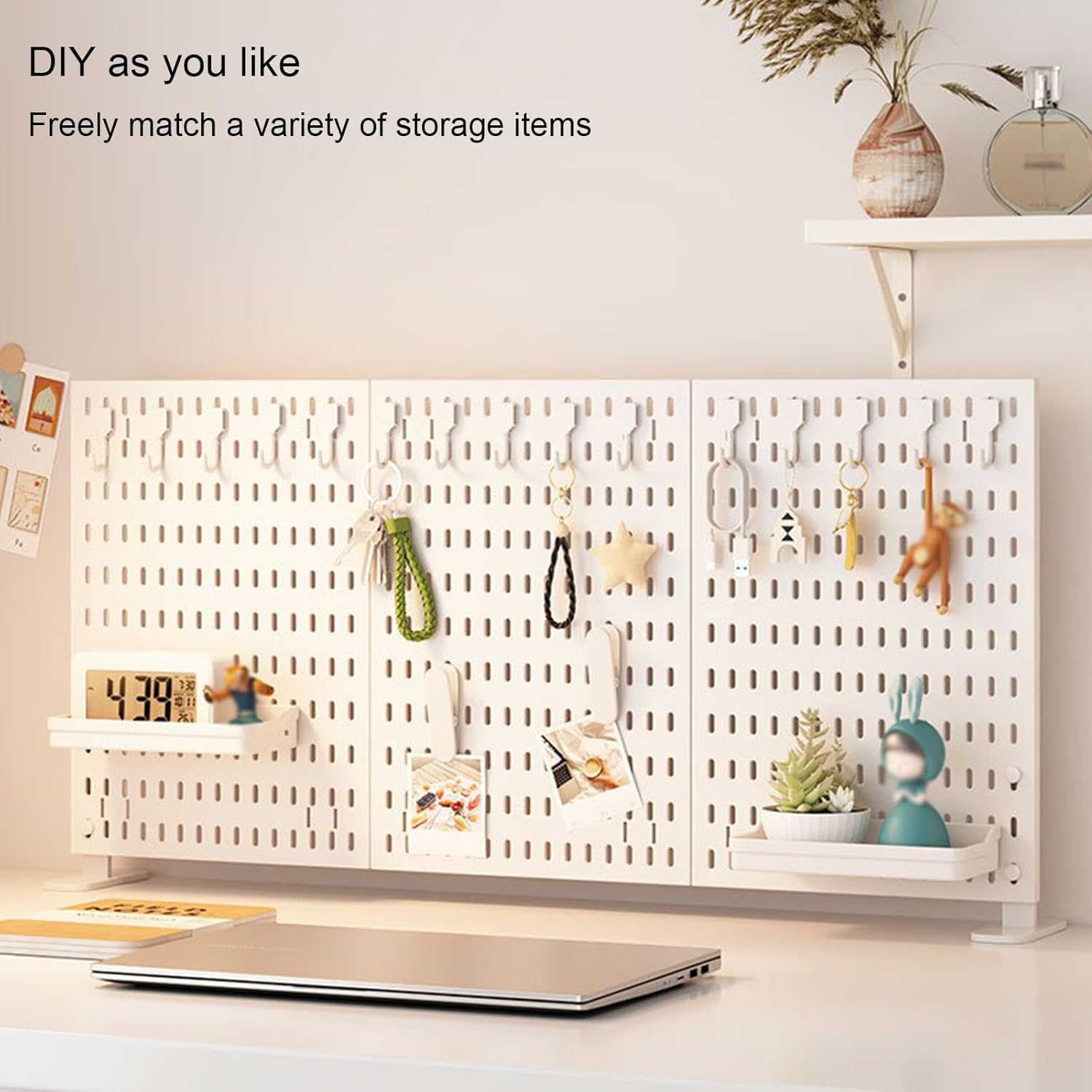 CARLA HOME Desk Pegboard Organizer Kit with Hooks view 3