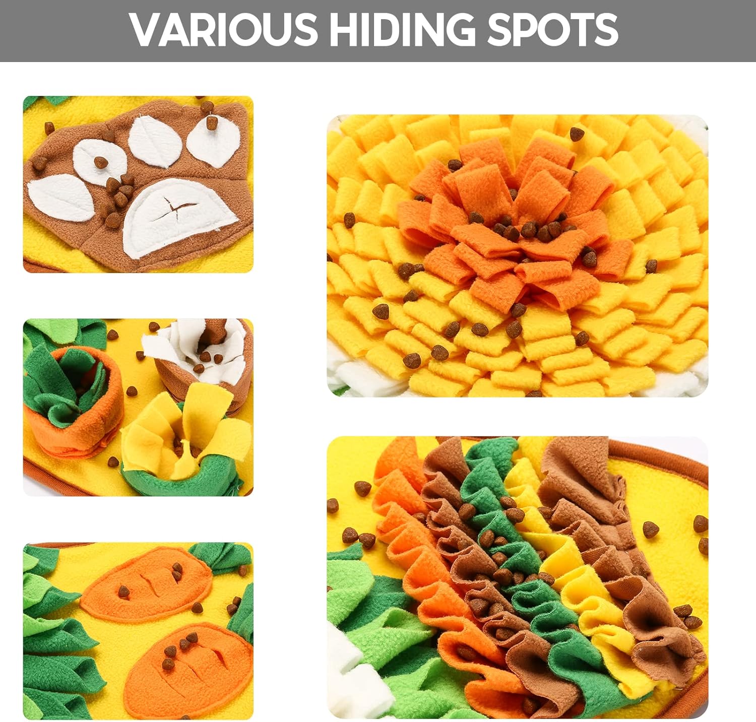 CARLA HOME Snuffle Interactive Feeding Mat Toy for Dogs & Pets view 6