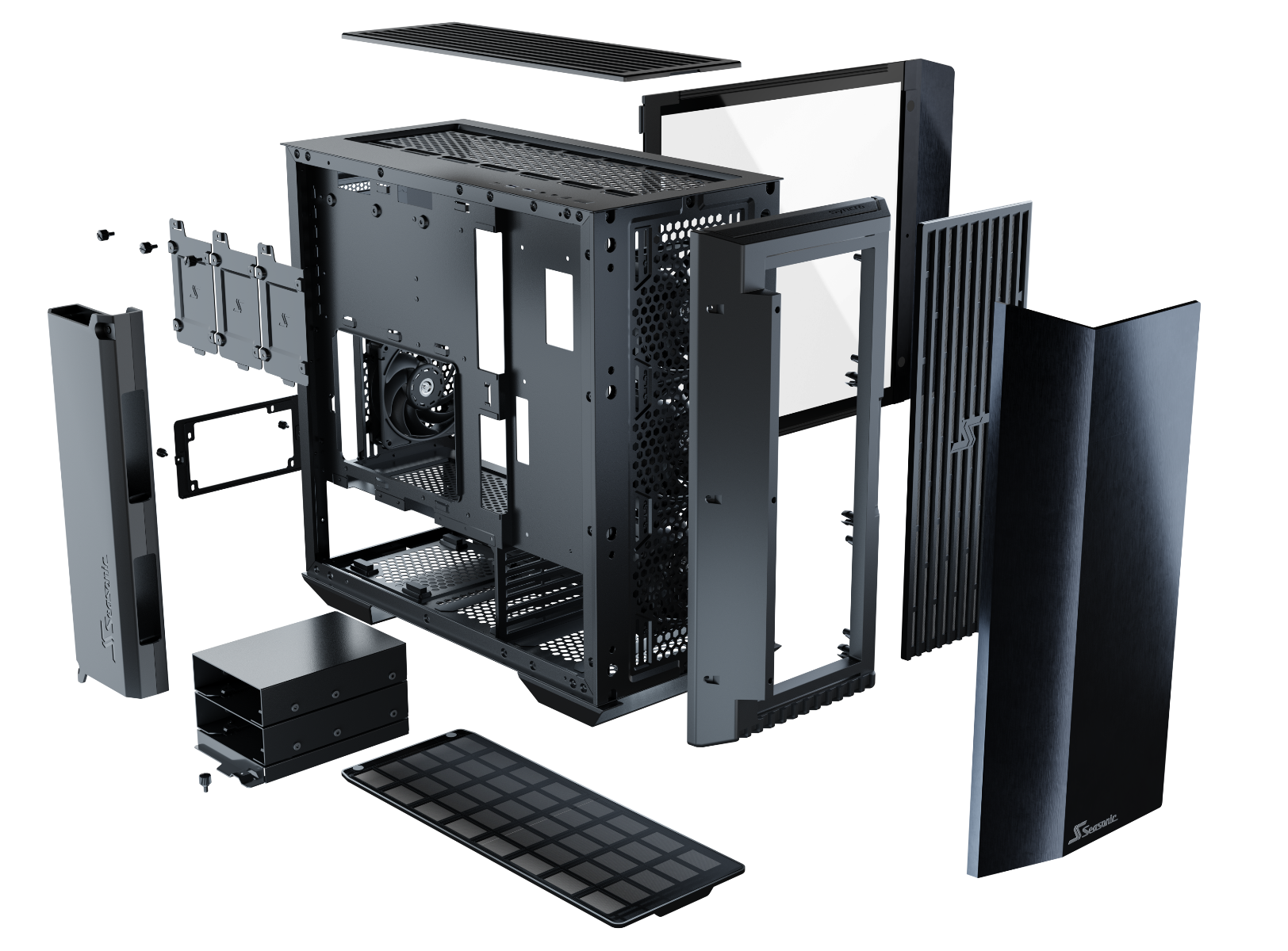 Seasonic Syncro Q704 Aluminum Case with Syncro DPC-850 850W 80 Plus Platinum view 7