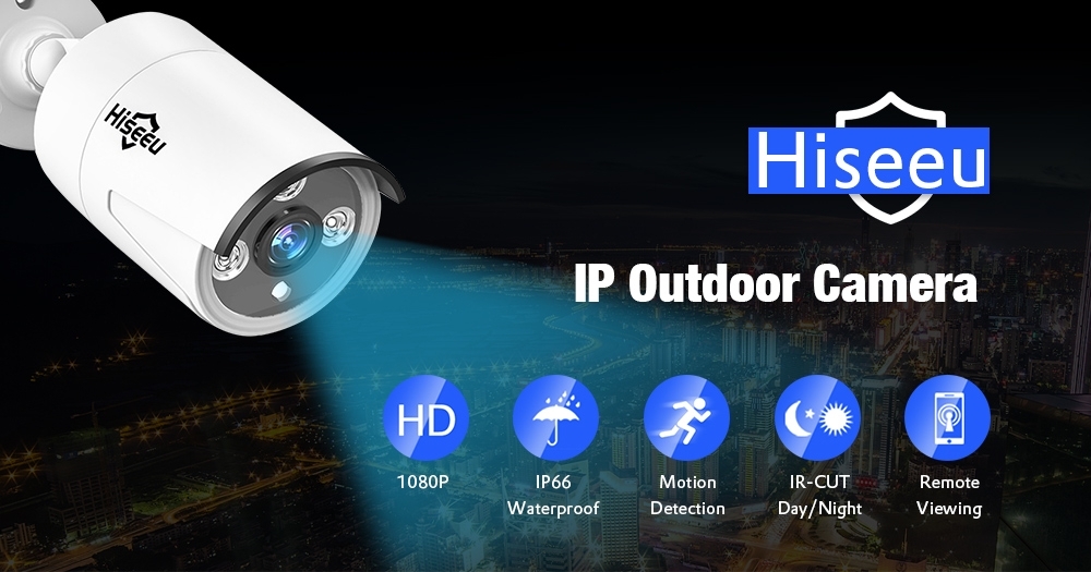 Hiseeu HB612P H.264 2MP PoE IP Camera view 4
