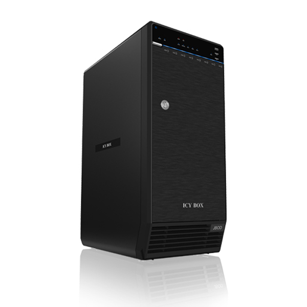 ICY BOX (IB - 3680SU3) External 8 Bay JBOD Case for 8 x 3.5 Inch SATA l/ll/lll view 2