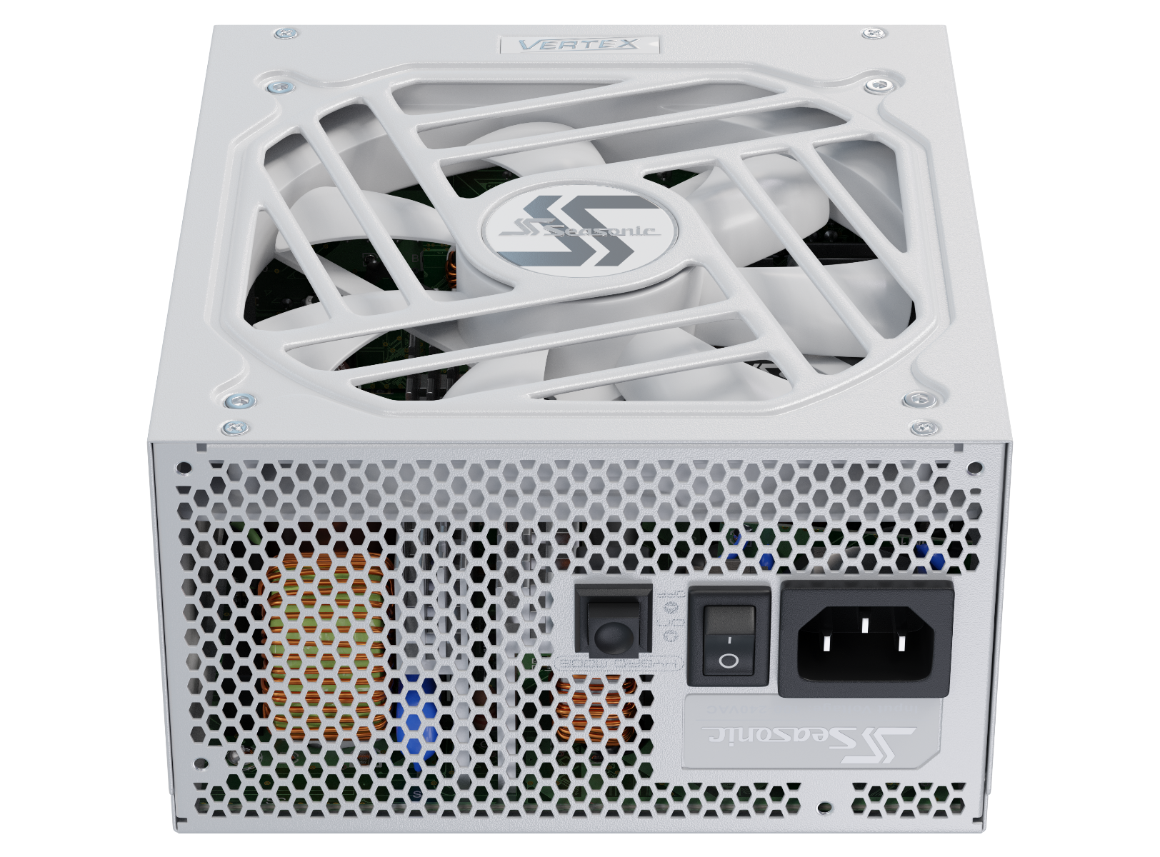 Seasonic VERTEX GX-1200 White 1200W ATX 3.0 Gold Modular PSU view 3