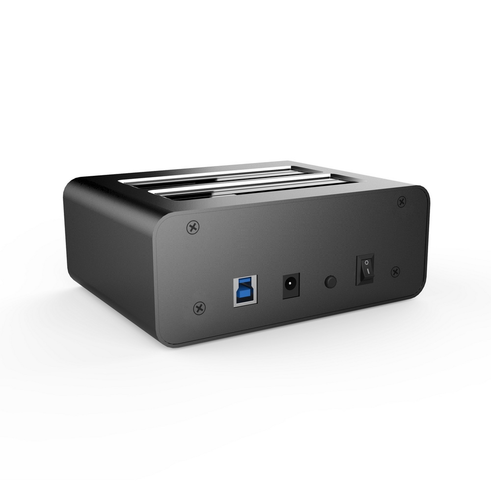 Simplecom SD352 USB 3.0 to Dual SATA Aluminium Docking Station with 3-Port Hub view 3
