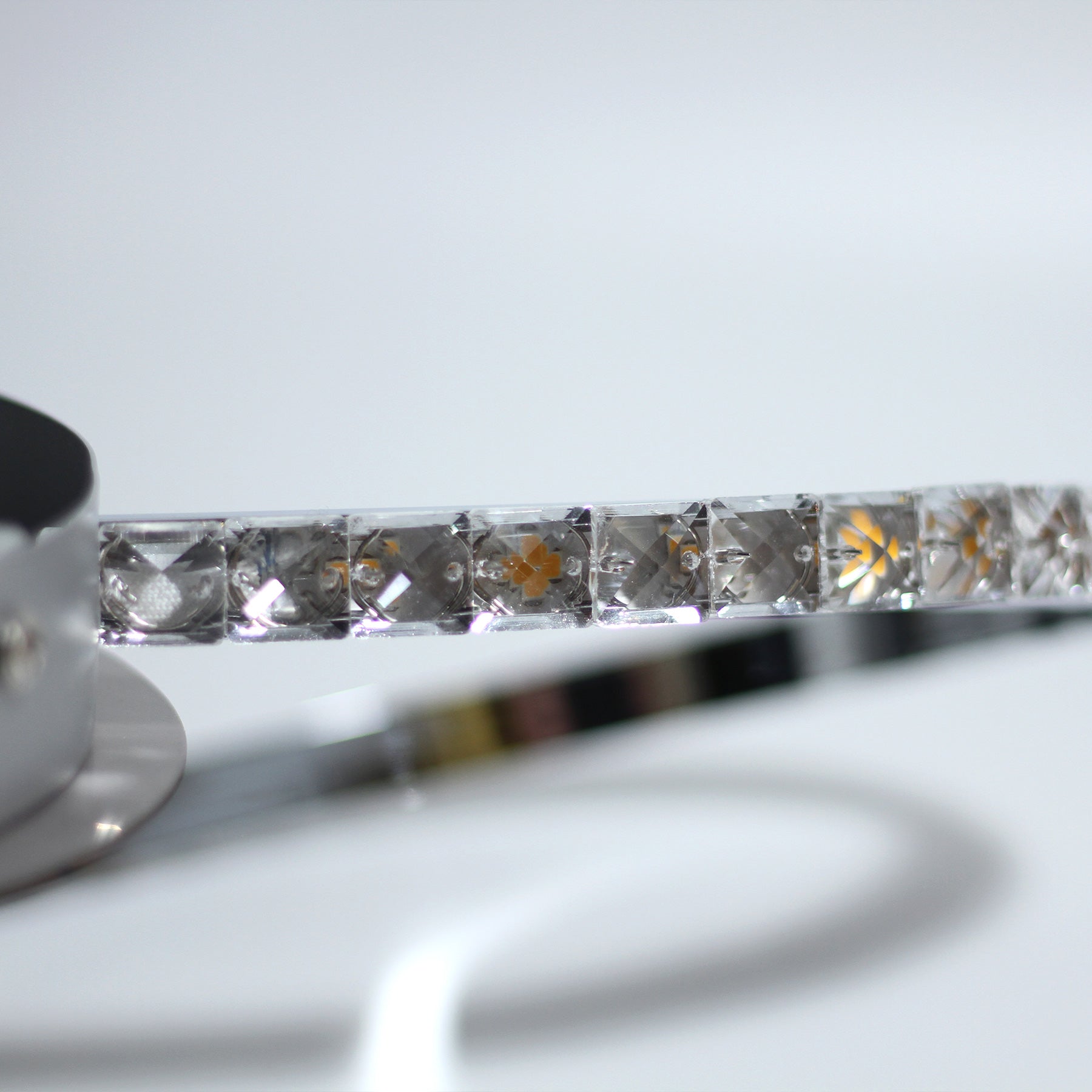 Irie Dimmable 3 Lights LED Ceiling Light - Chrome view 4