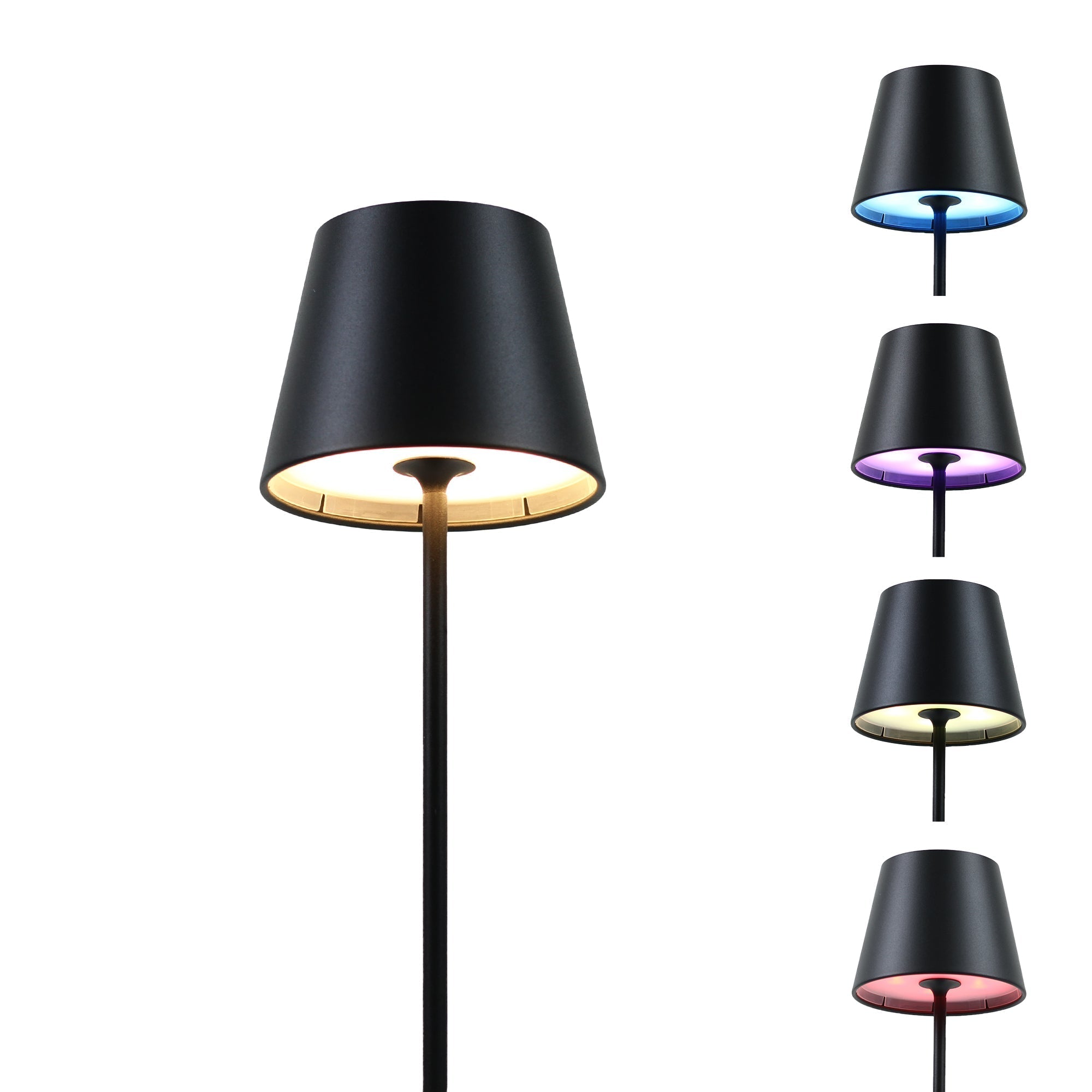 Enoki Portable RGB Table Lamp - Black view 3