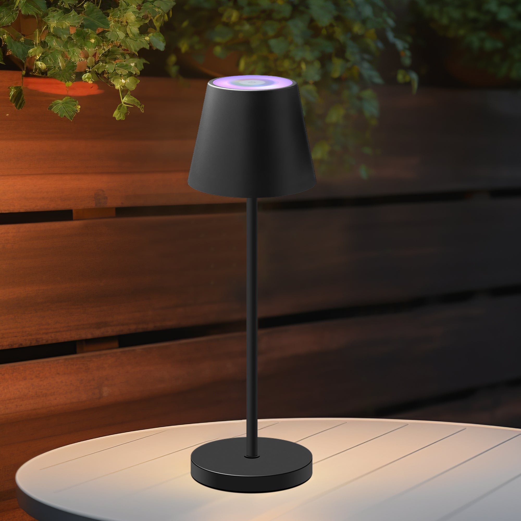 Enoki Portable RGB Table Lamp - Black view 7