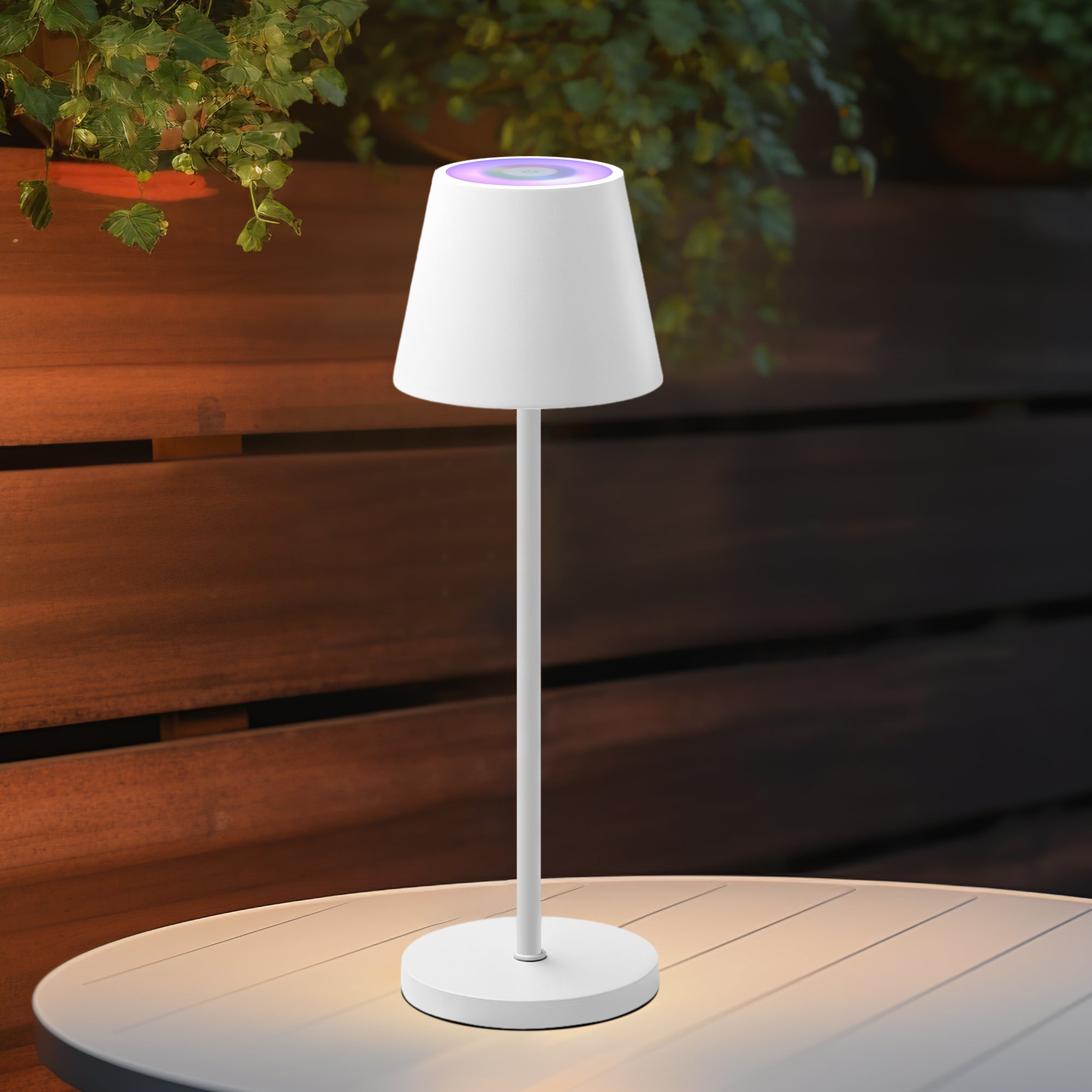 Enoki Portable RGB Table Lamp - White view 8