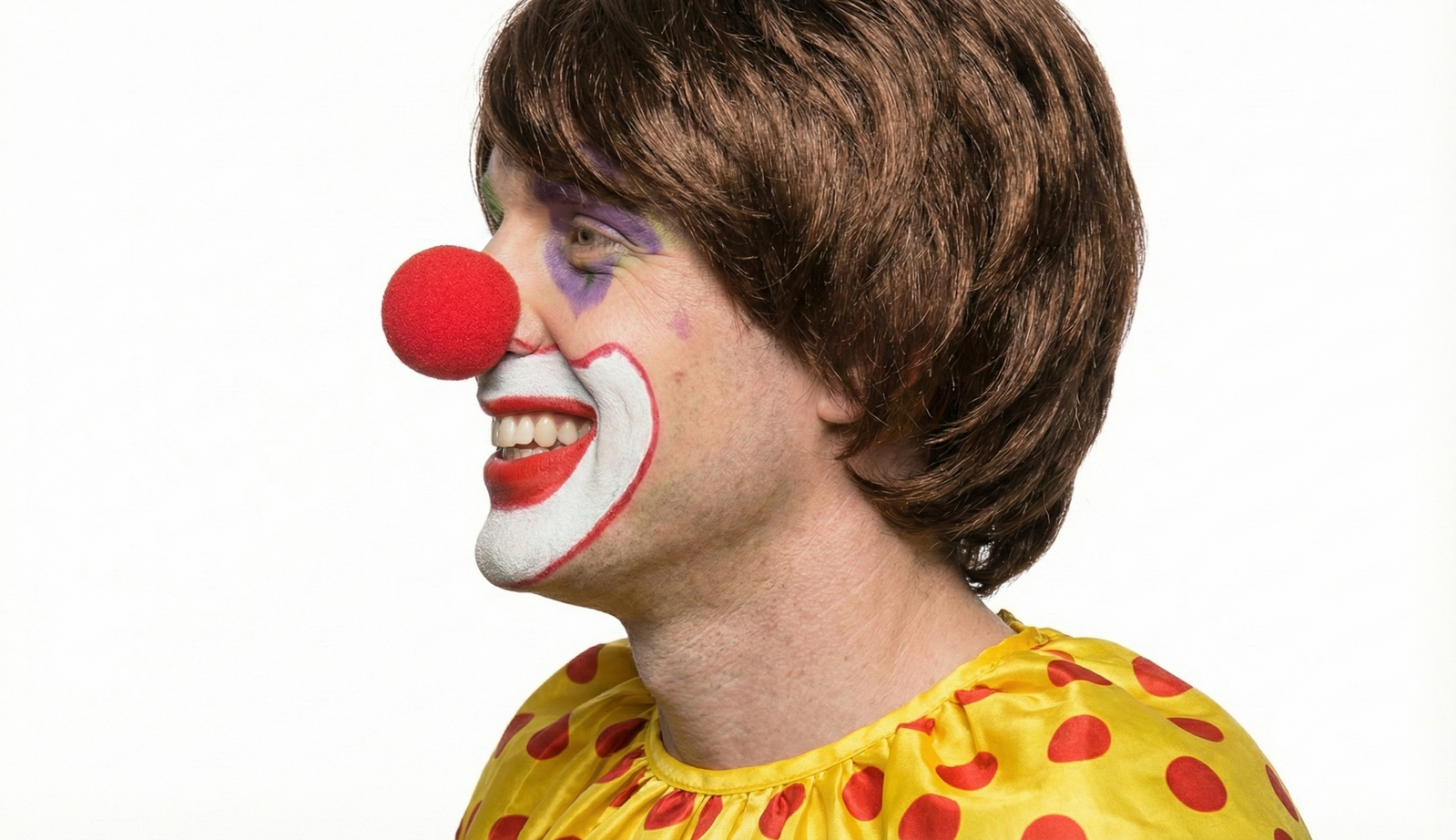 10x Soft CLOWN NOSES Costume Circus Halloween Spongy Fancy Fun Silly in Red view 3