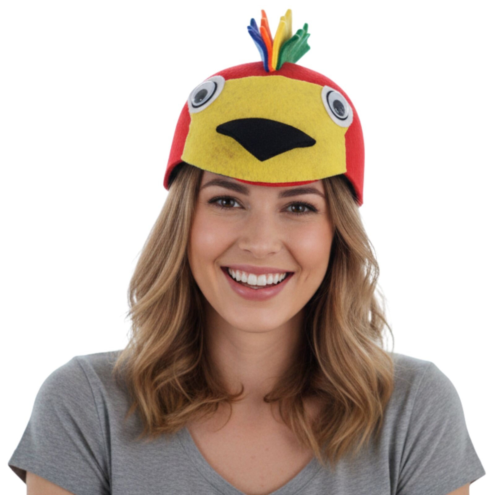 1x 55cm Parrot Animal Hat Costume Accessory view 3