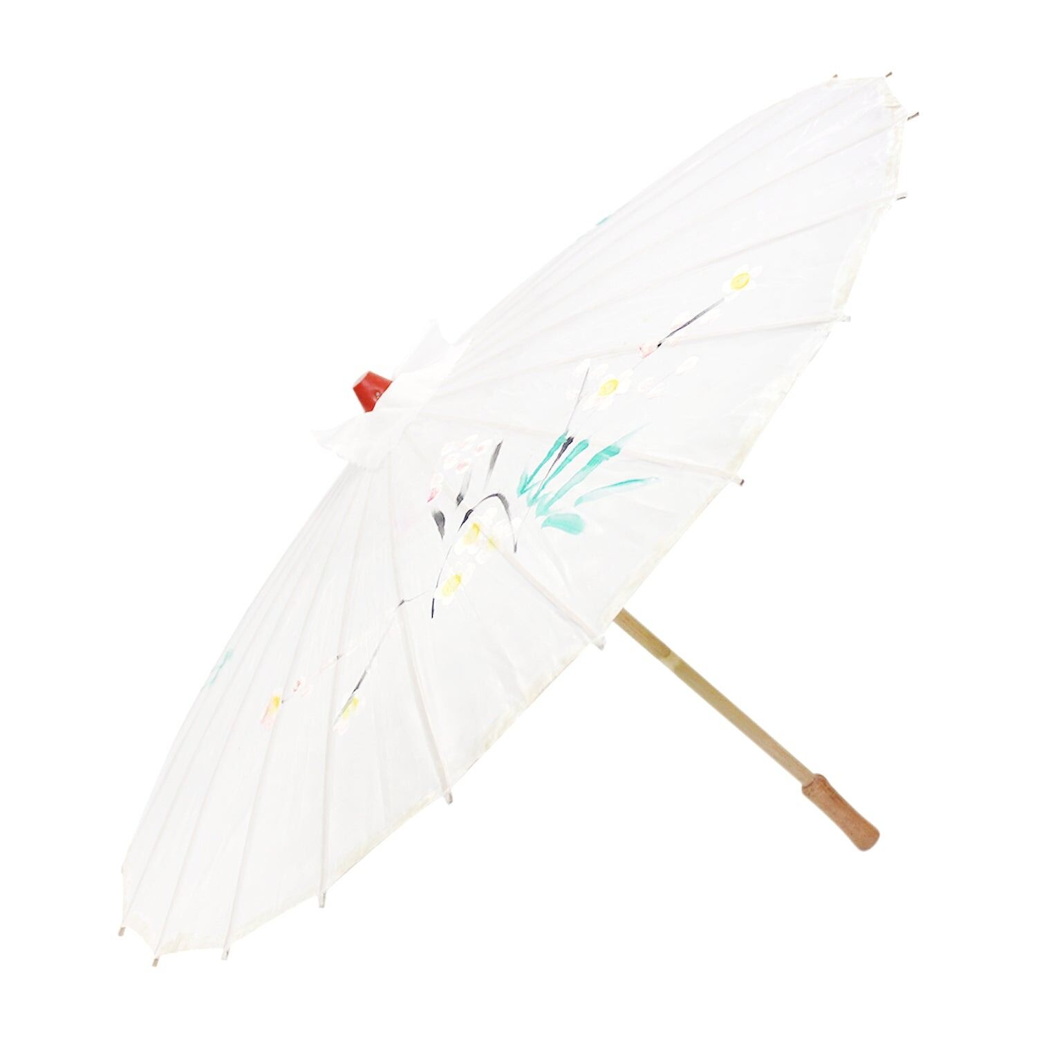 6x PARASOL UMBRELLA Chinese Japanese Bamboo Flower Pattern 80cm Large BULK view 4