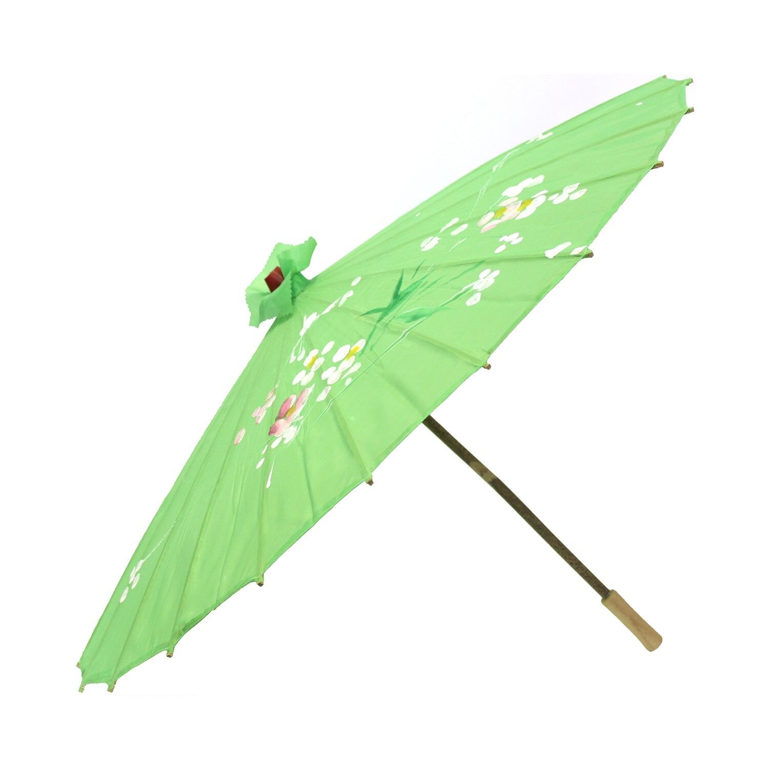 6x PARASOL UMBRELLA Chinese Japanese Bamboo Flower Pattern 80cm Large BULK view 7