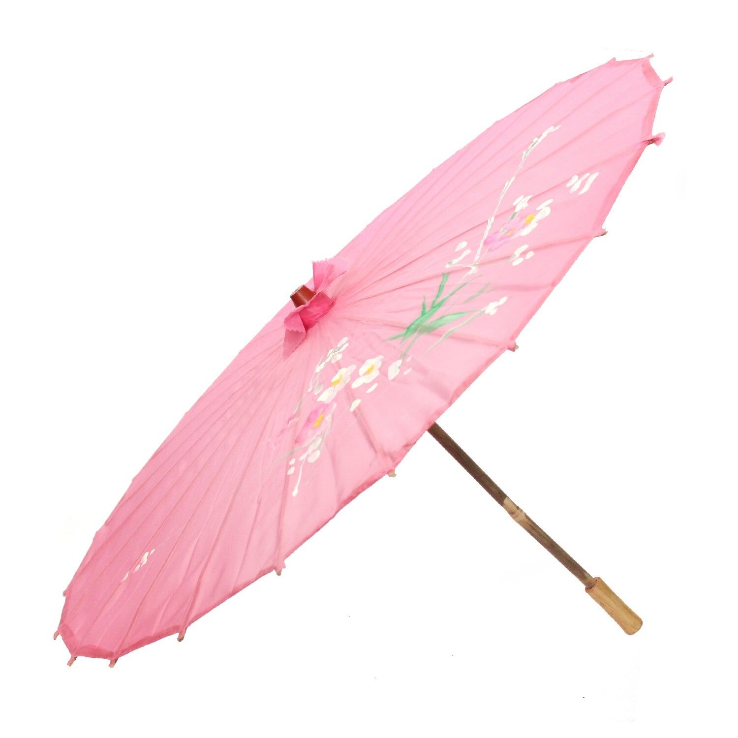 6x PARASOL UMBRELLA Chinese Japanese Bamboo Flower Pattern 80cm Large BULK view 8