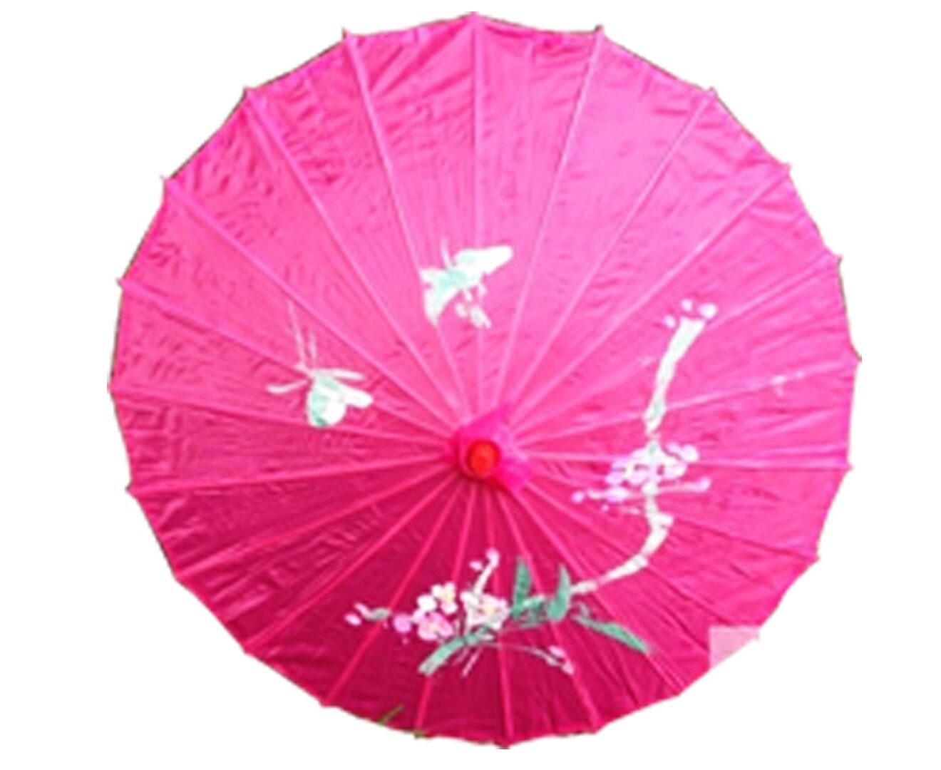 6x PARASOL UMBRELLA Chinese Japanese Bamboo Flower Pattern 80cm Large BULK view 4