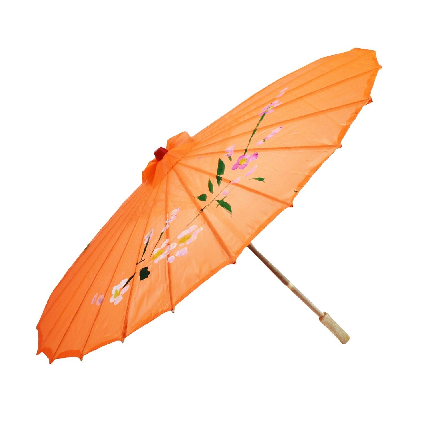 6x PARASOL UMBRELLA Chinese Japanese Bamboo Flower Pattern 80cm Large BULK view 3