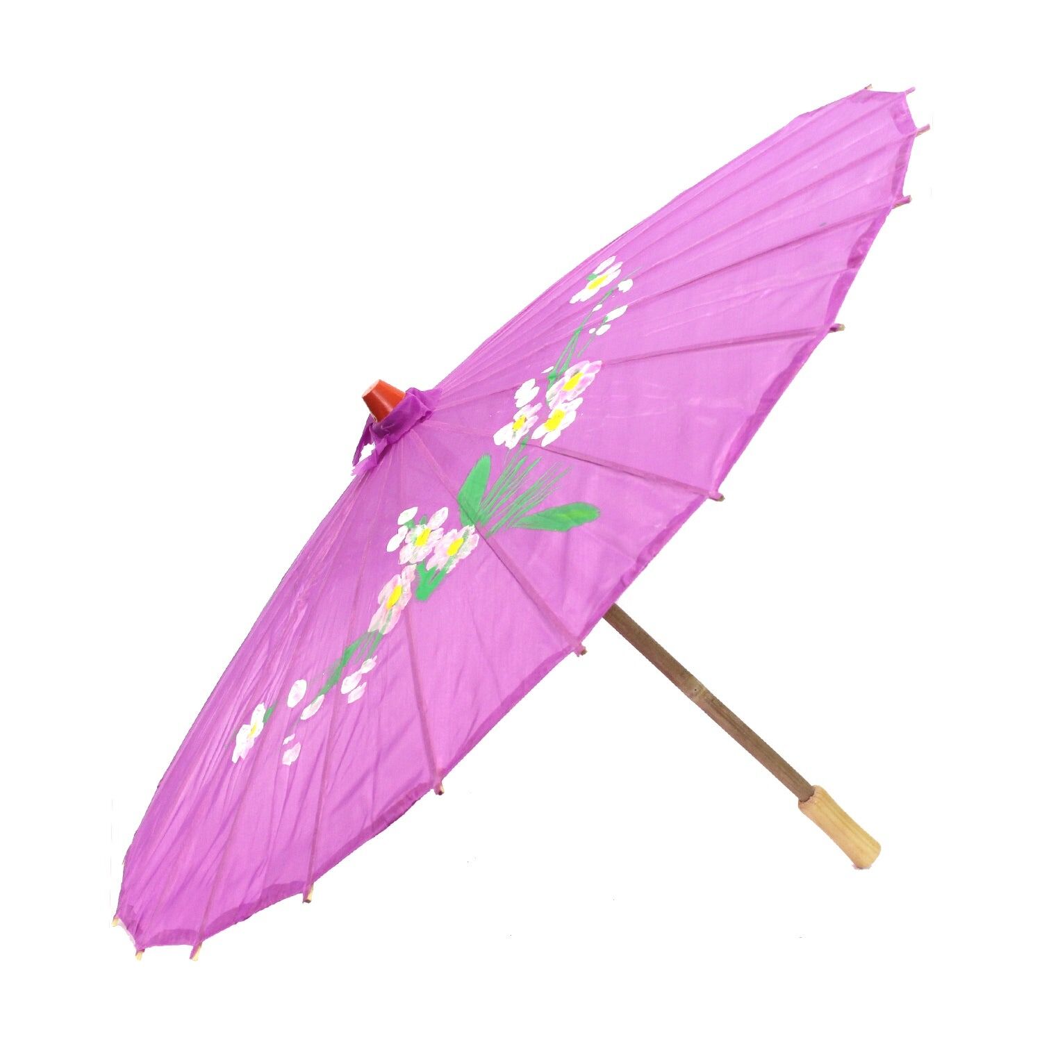 6x PARASOL UMBRELLA Chinese Japanese Bamboo Flower Pattern 80cm Large BULK view 3