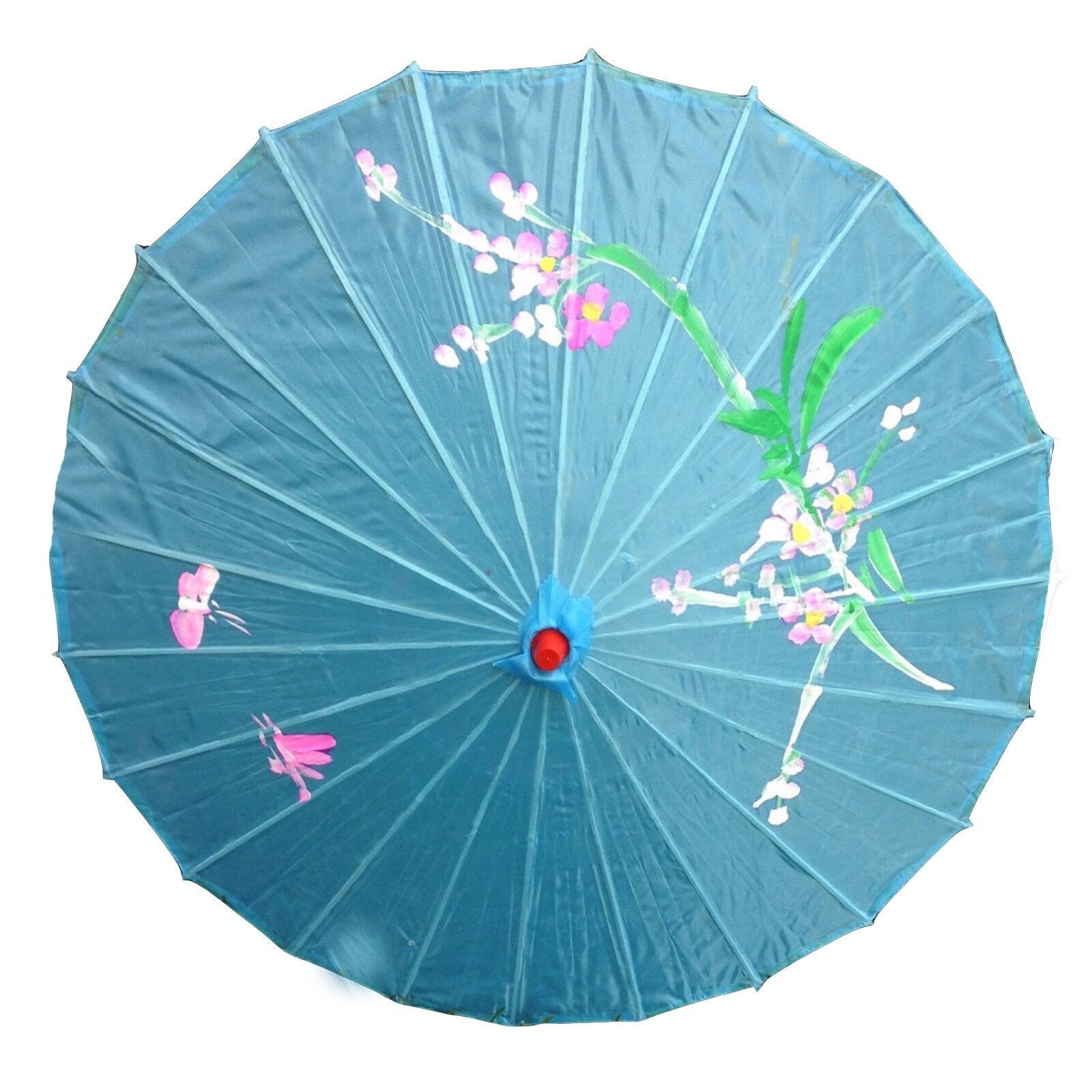 6x PARASOL UMBRELLA Chinese Japanese Bamboo Flower Pattern 80cm Large BULK view 4