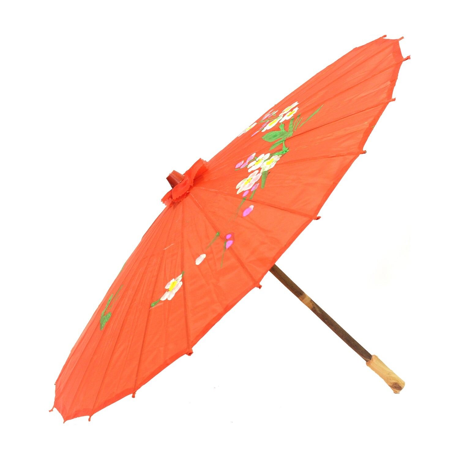 12x PARASOL UMBRELLA Chinese Japanese Bamboo Flower Pattern 80cm Large BULK view 11