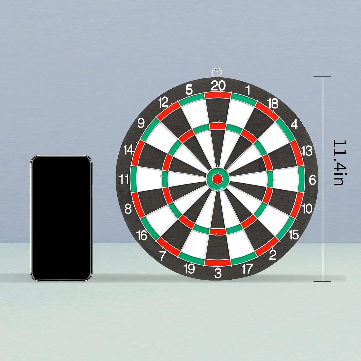 12" Dartboard Dart Board with Steel Darts Professional Competition Party Game view 7