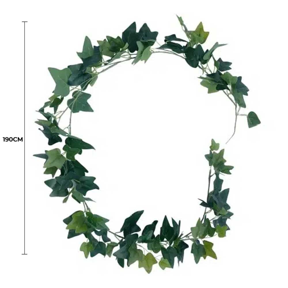 Long Two-Tone Ivy Garland 190cm view 2