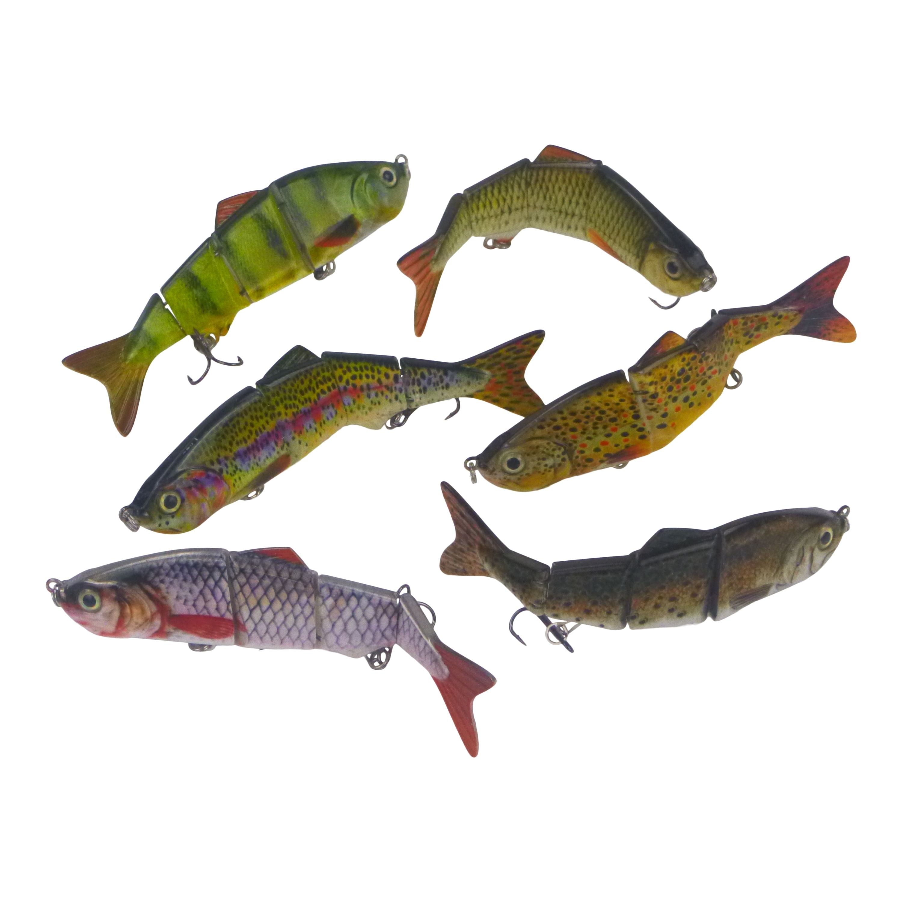 Finesse Naturals 4 Segment Swimbait, 110mm, Redfin view 3