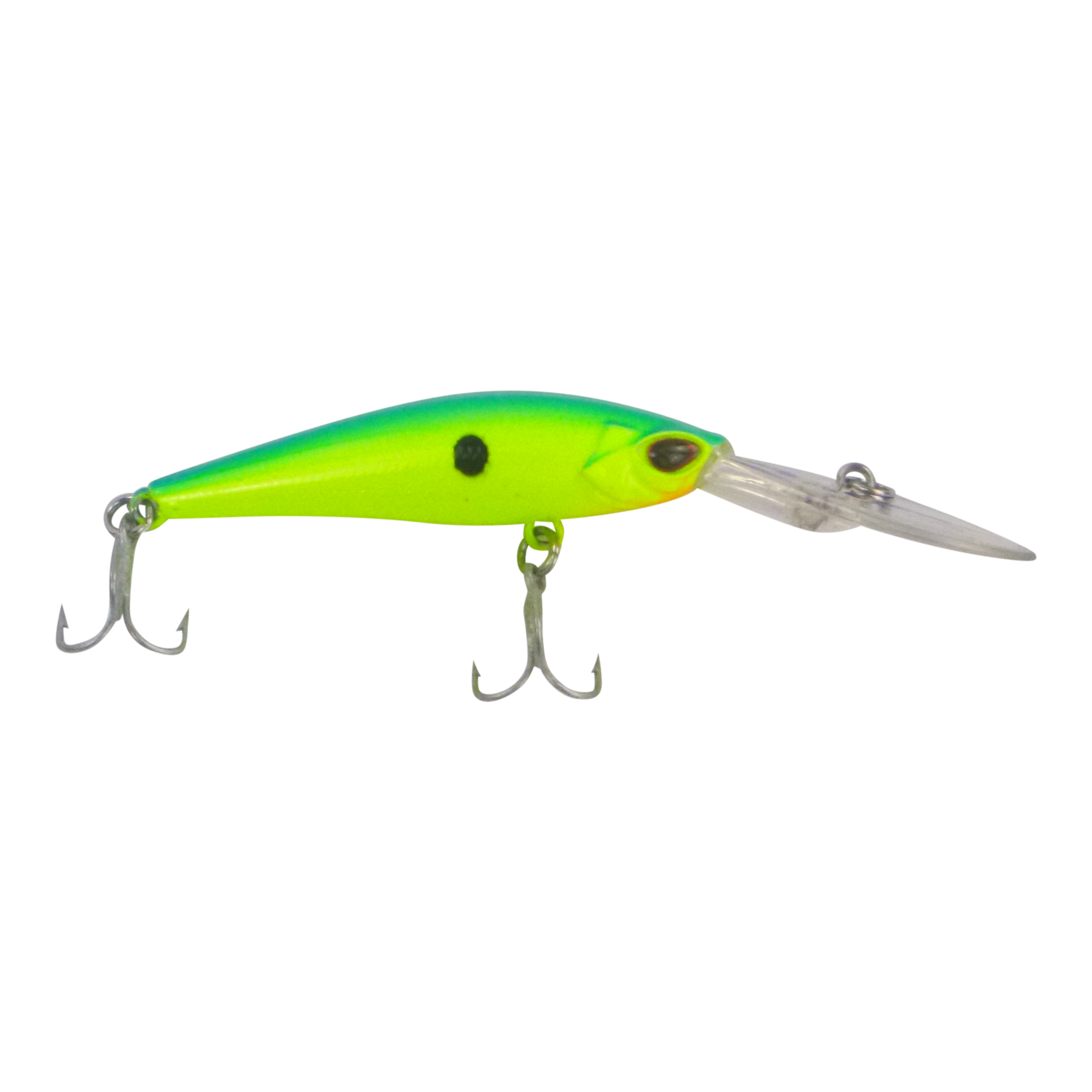Finesse Wobbler Diving Lure, Ballistic Green, 90mm