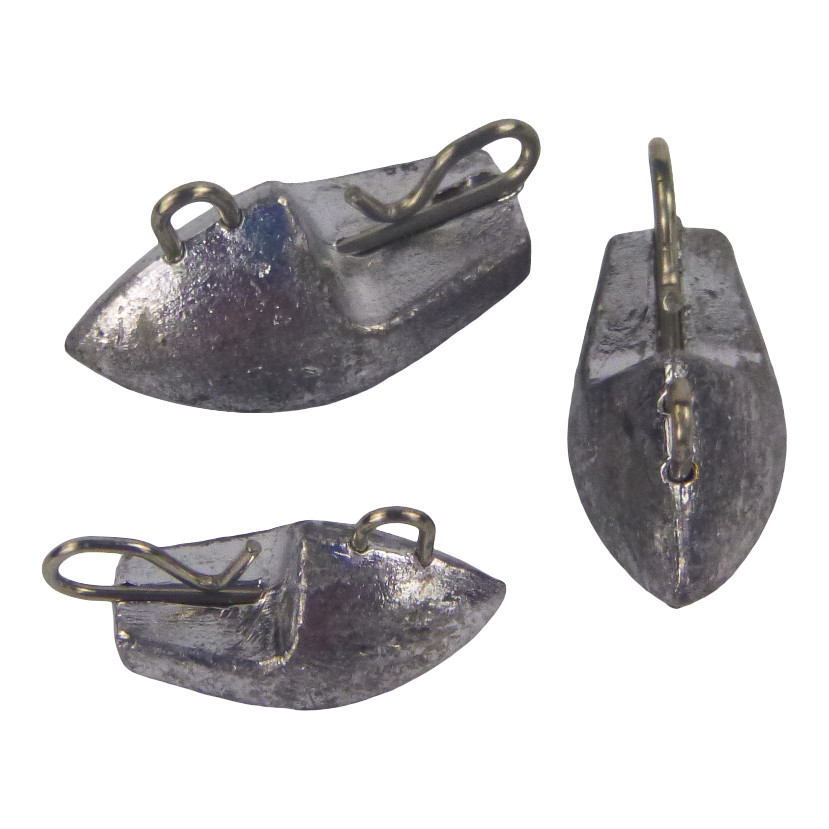 Swimerz 7gm Arrowhead Jig Head, 1/4oz, Lead, 15 pack view 2