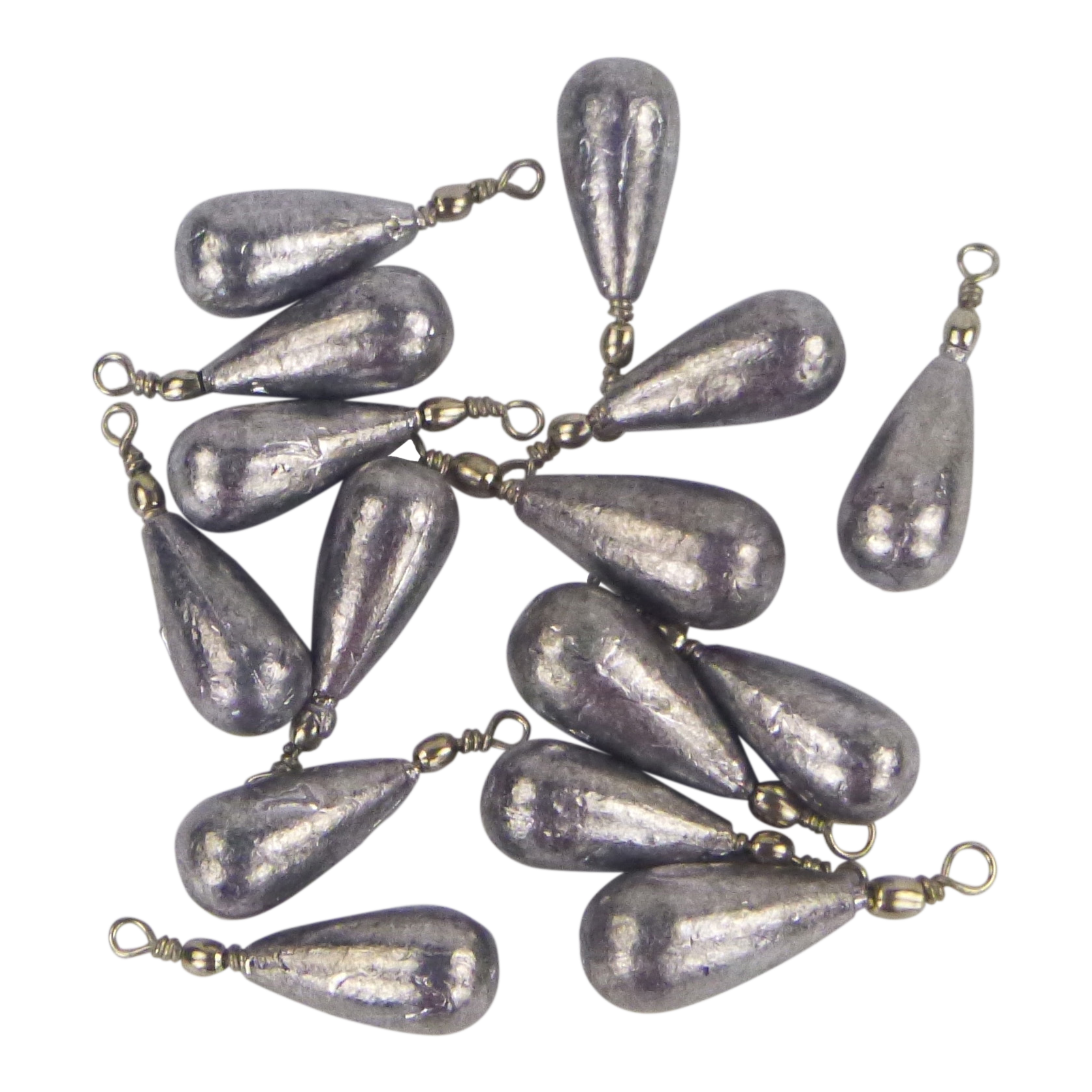 Swimerz 7gm Teardrop Sinker, Lead, 15 pack