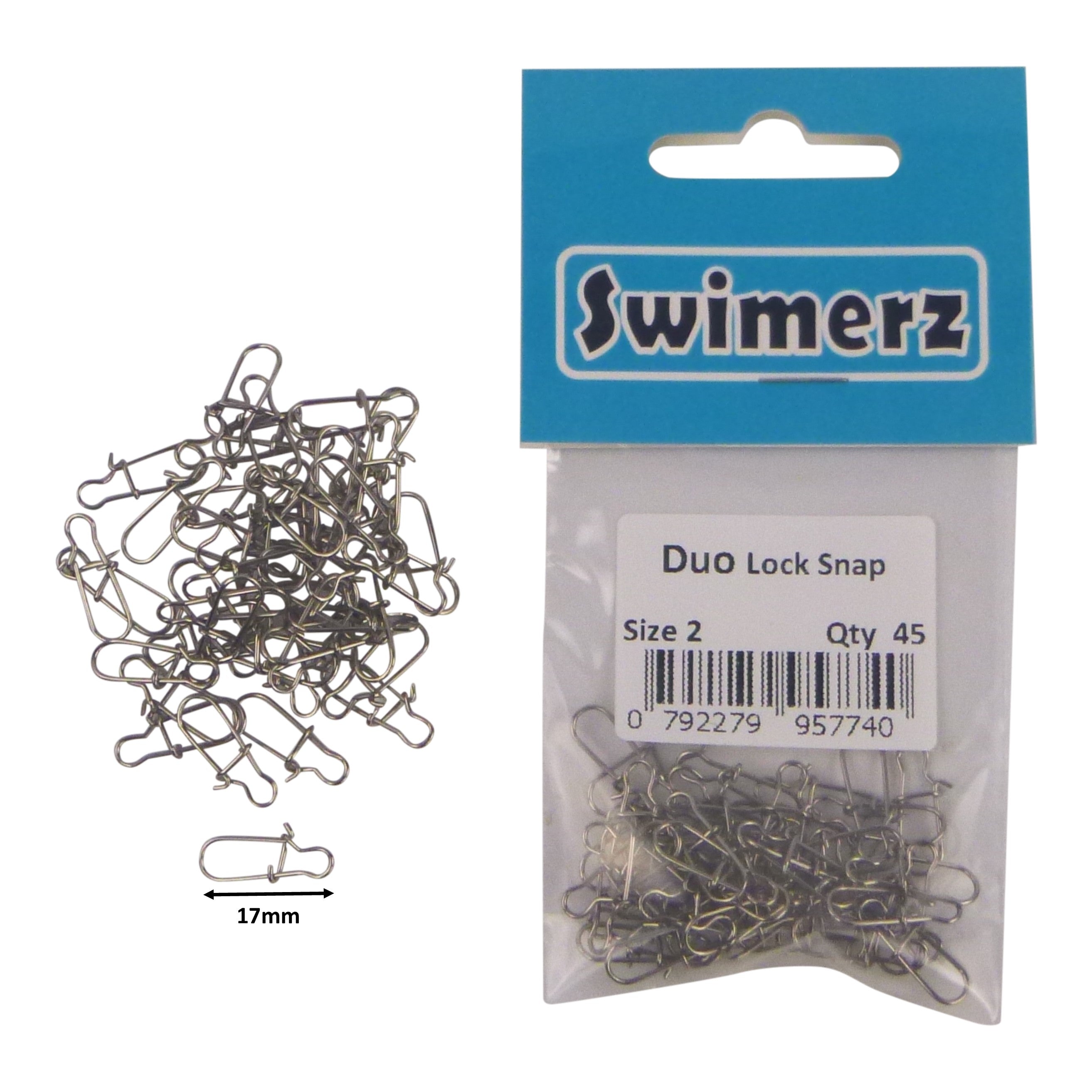 Swimerz Duo Lock Snaps Size 2. Pack 45 pack view 2