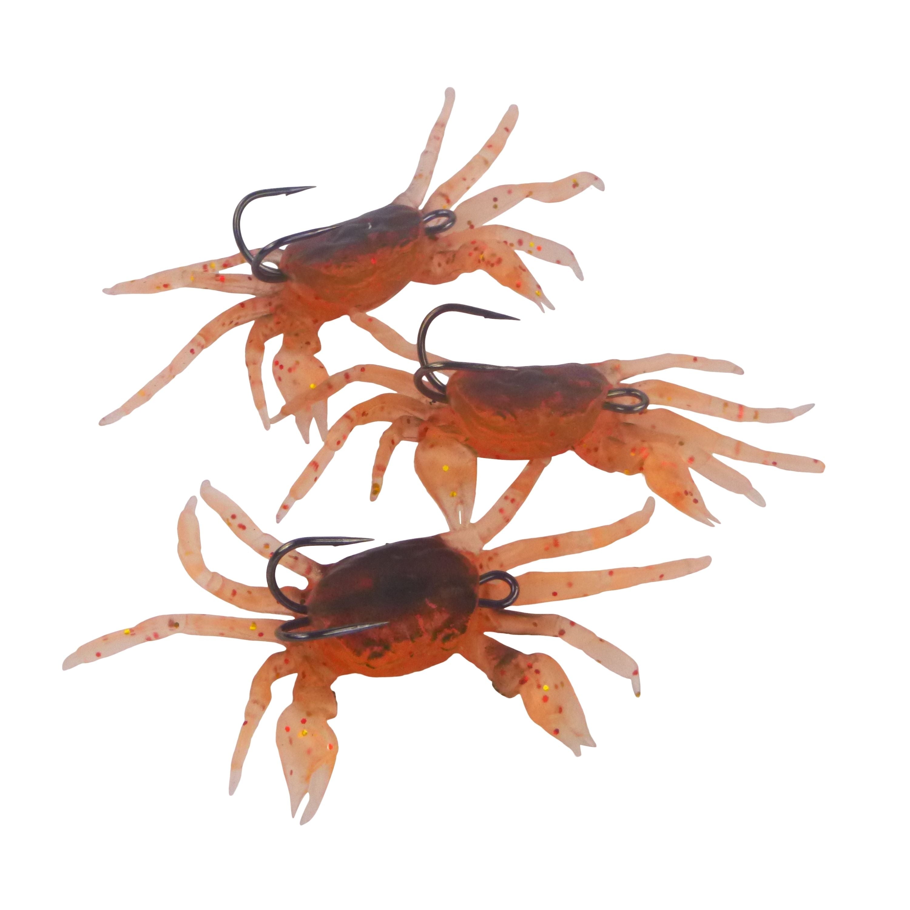 Swimerz Soft Crabs, Pink Nipper, 3 pack view 2