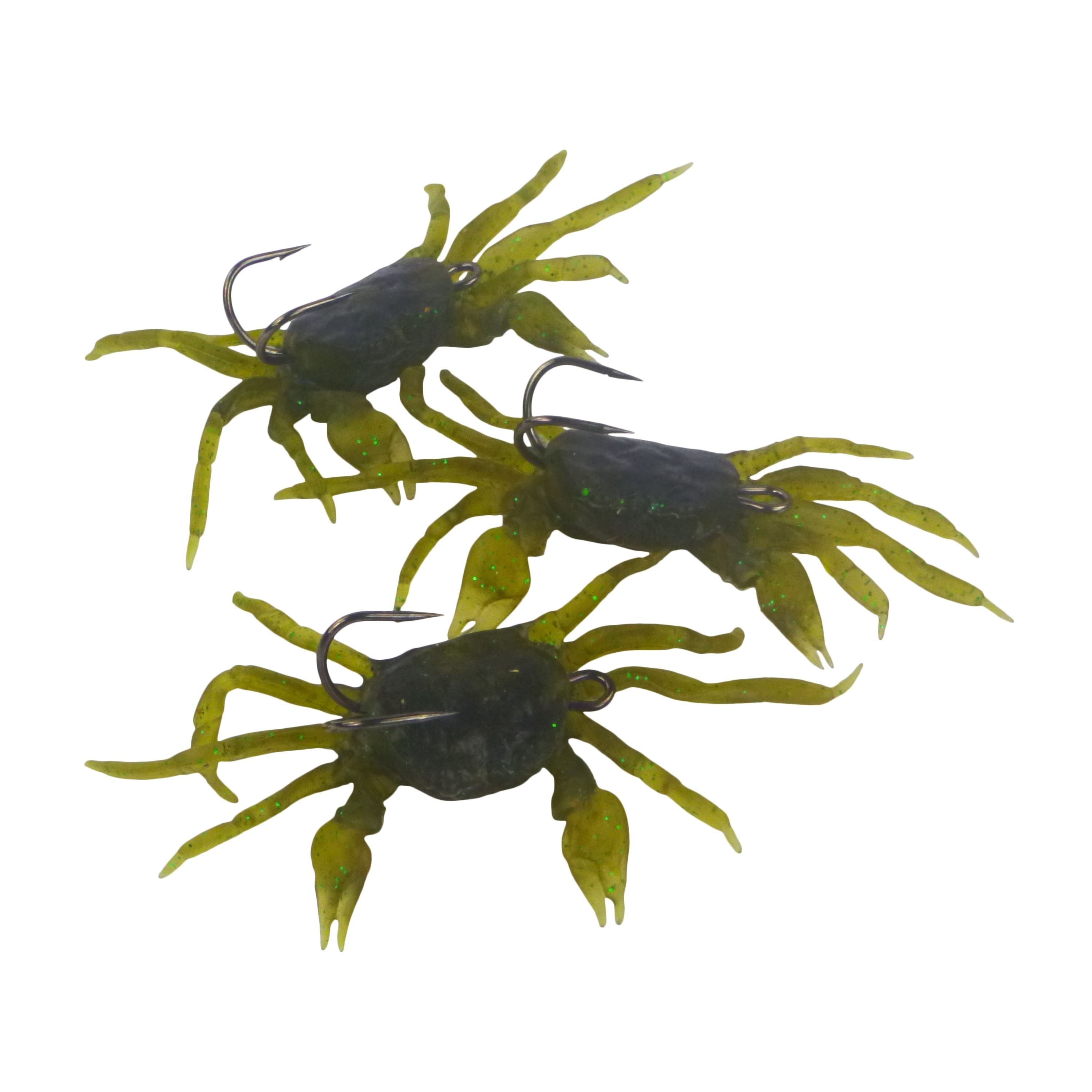 Swimerz Soft Crabs, Mud Crab, 3 pack view 2