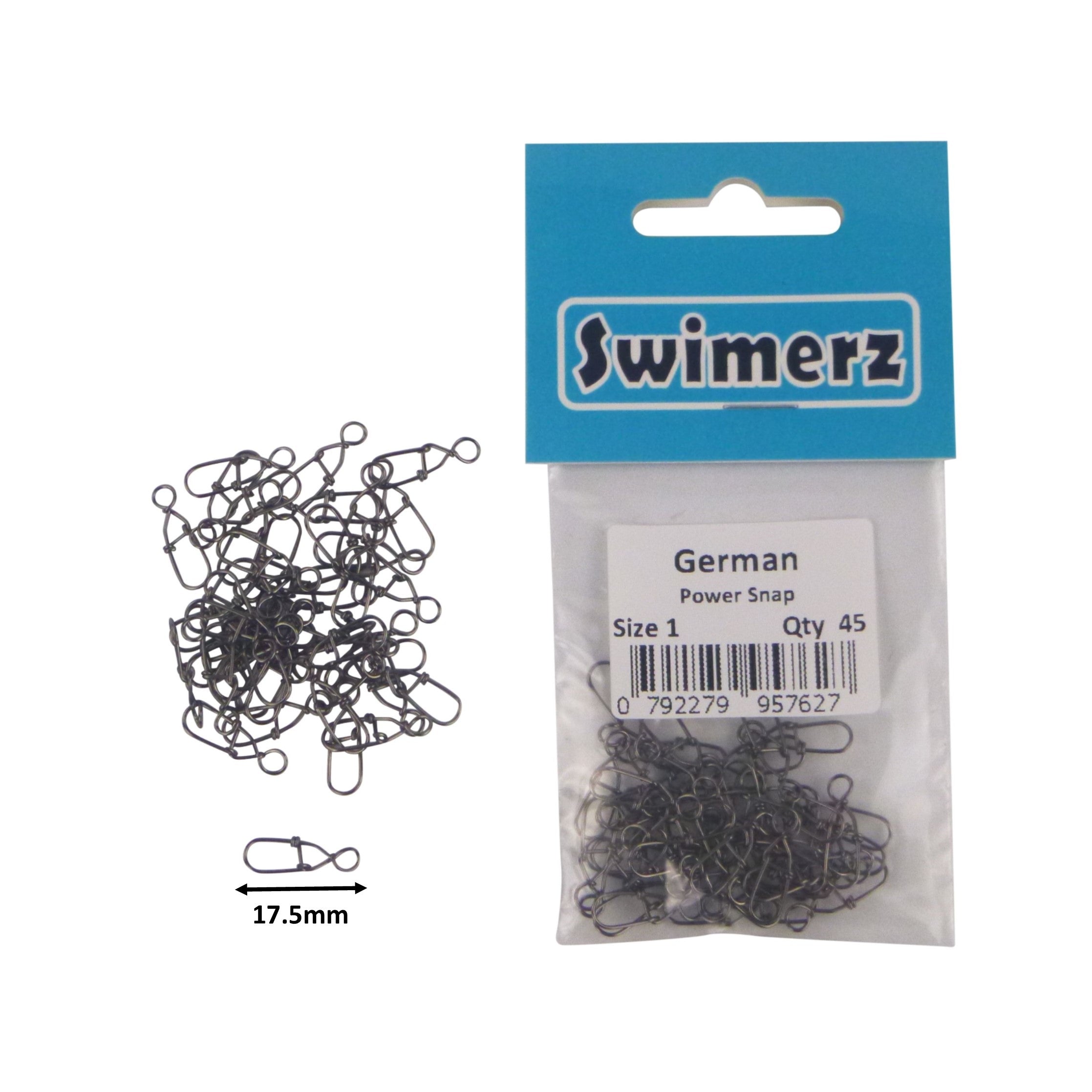 Swimerz German Power Snap, Closed Eye, size 1, 45 pack view 2