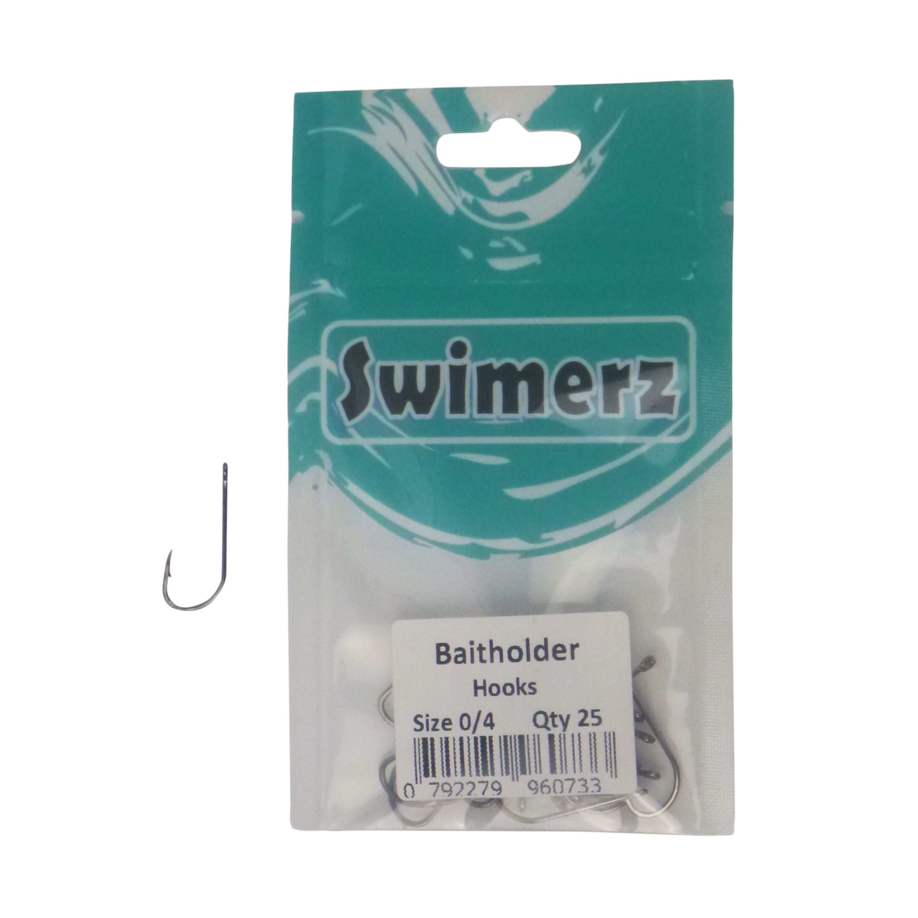 Swimerz 0/4 Baitholder Hook, Qty 25 view 2