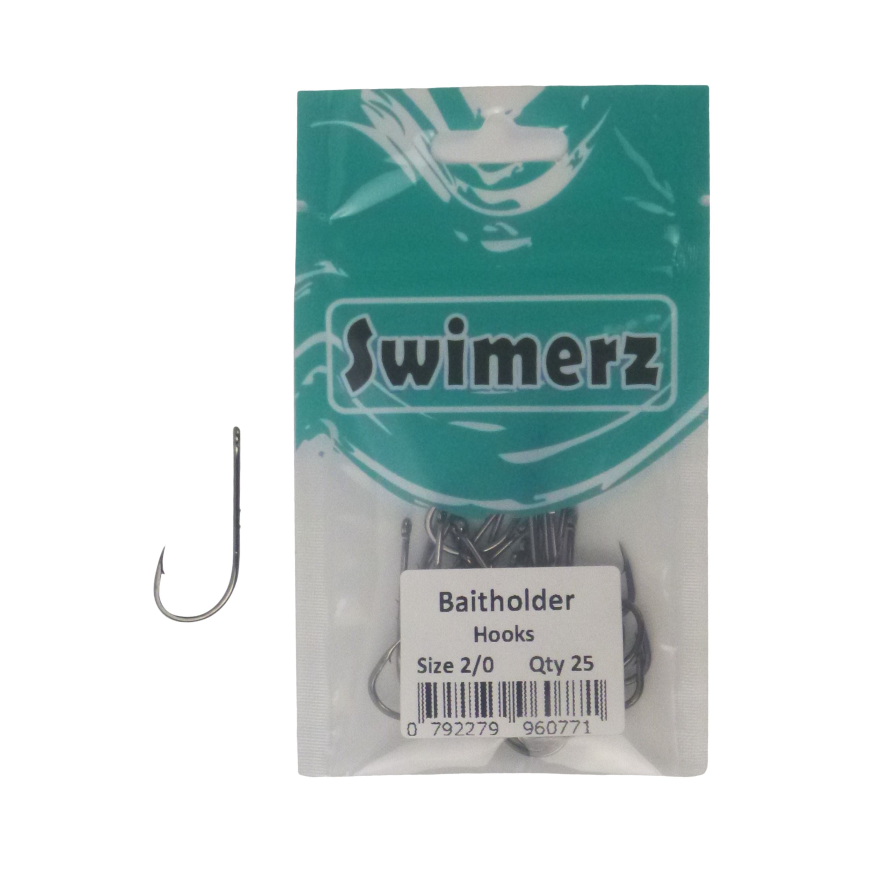 Swimerz 2/0 Baitholder Hook, Qty 25 view 2