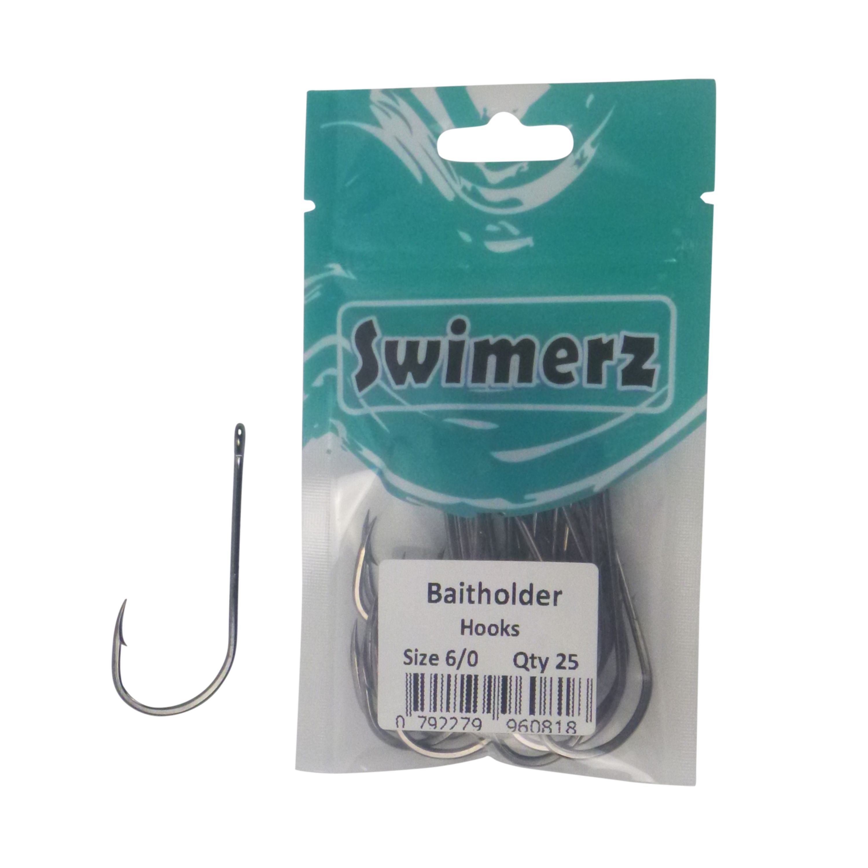 Swimerz 6/0 Baitholder Hook, Qty 25 view 2