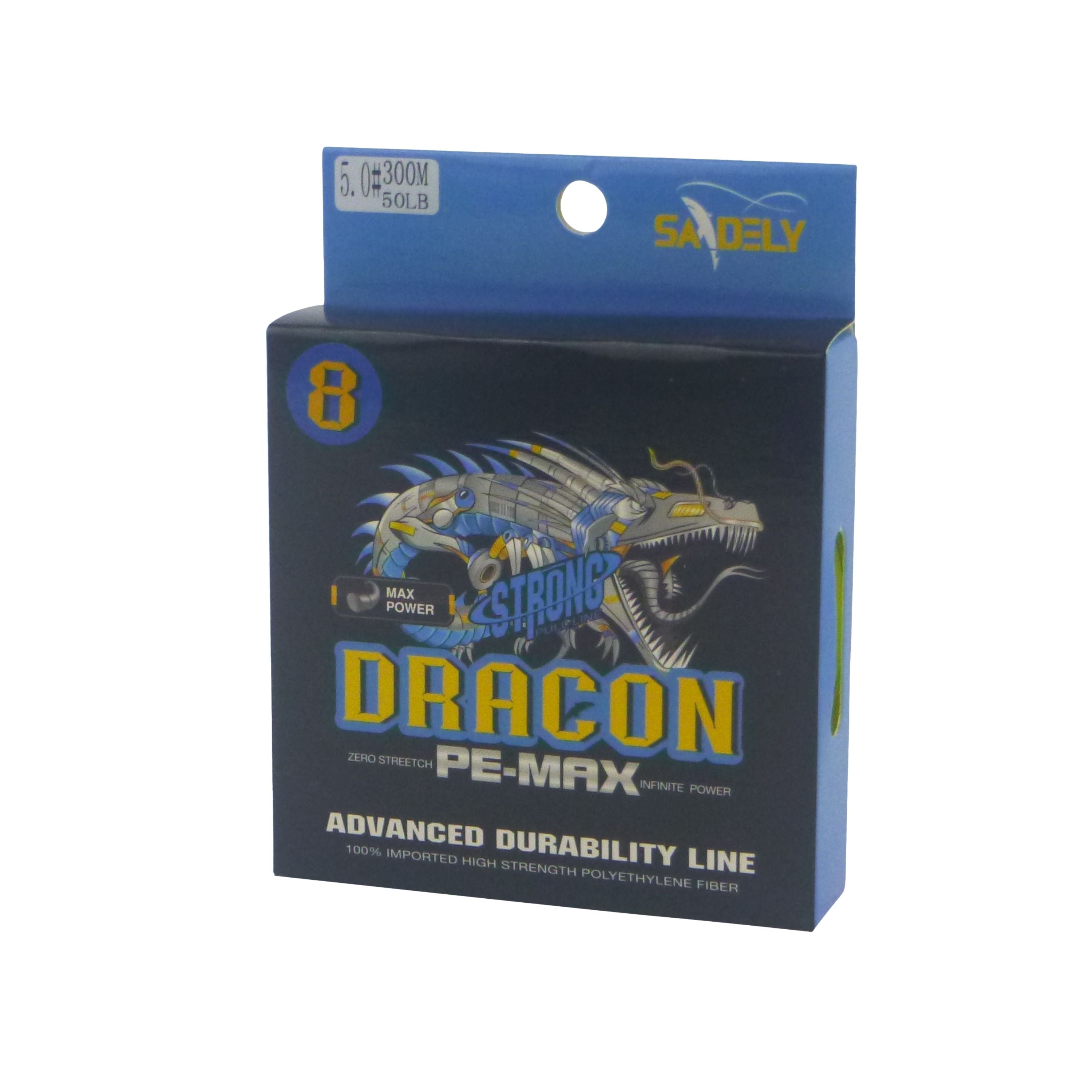 Samdely Dracon X8 Braid, Green, #3.0, 30lb, 300Mtr view 2