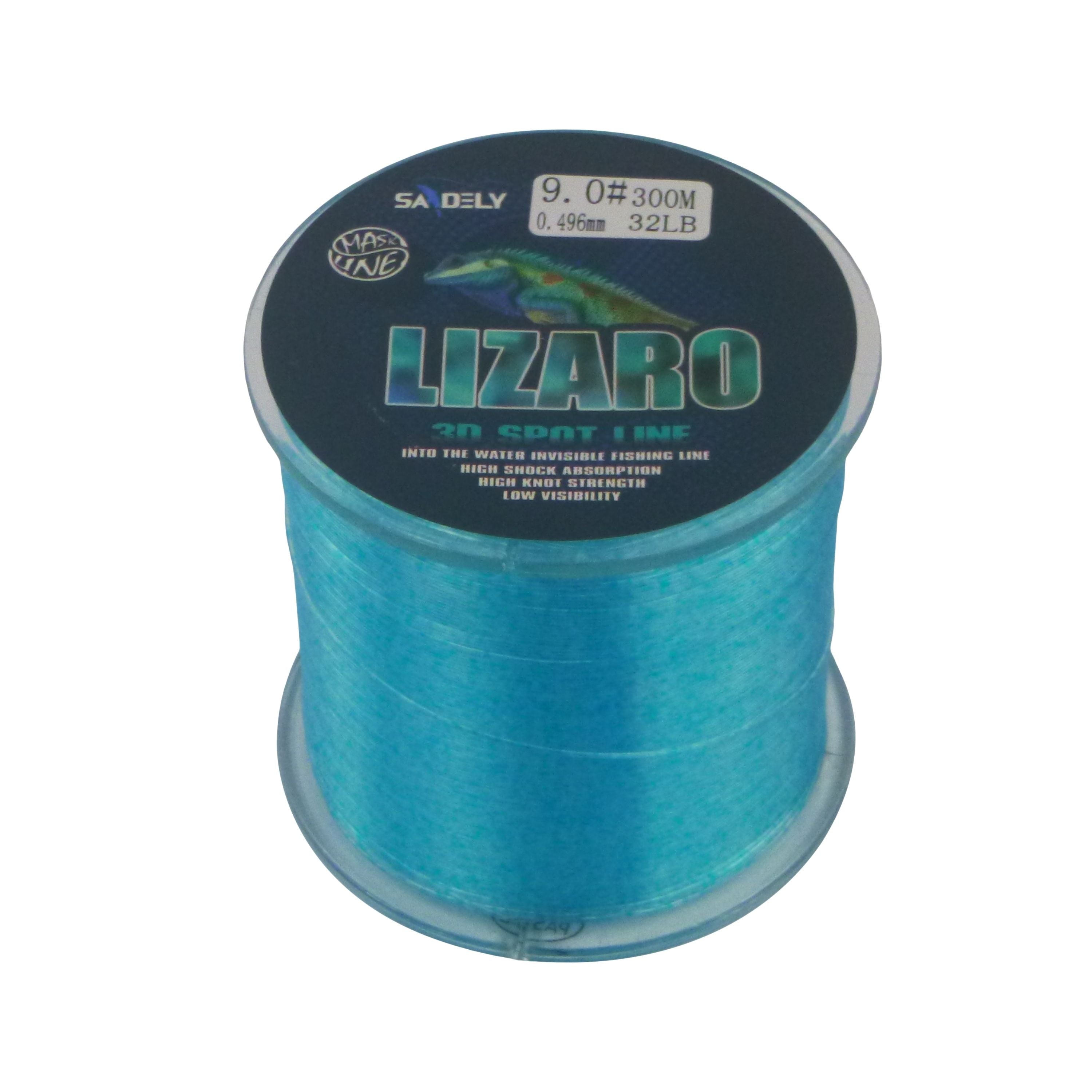 Samdely Lizaro Mono, Camo Blue, #3.0, 12lb, 300Mtr view 2