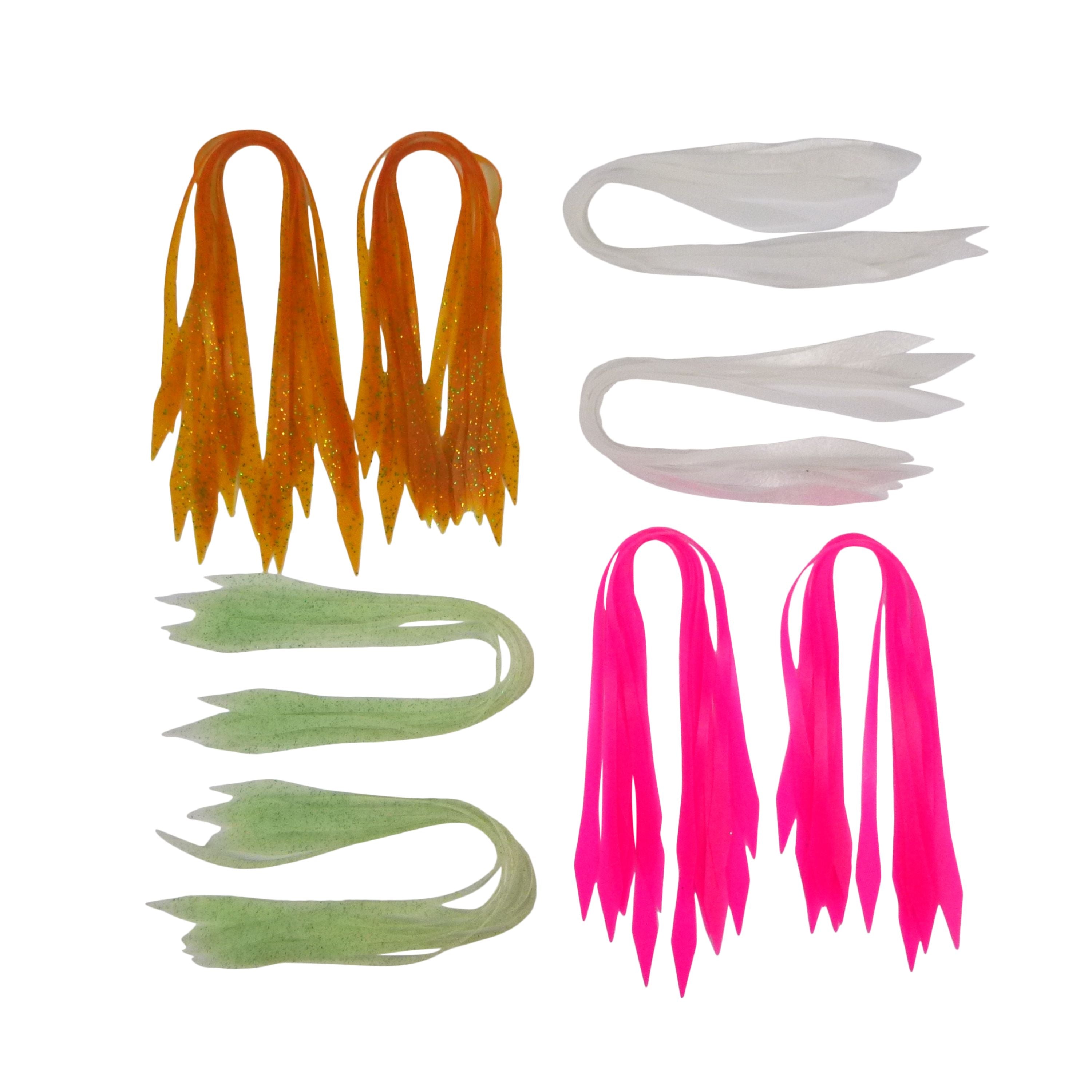 Artizan Silicon Lure Tails, Pearl, Pack of 20 view 3